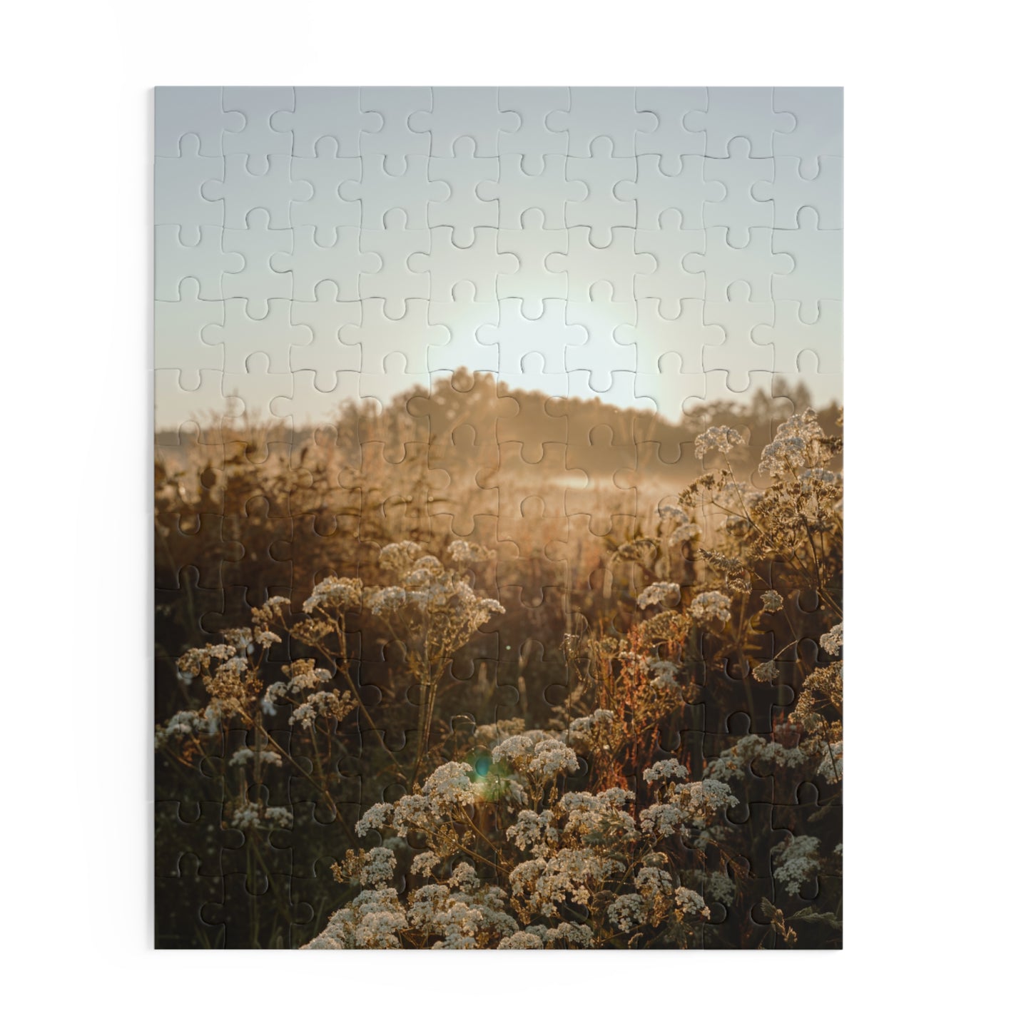 Scenic Flower Puzzle - 120, 252, & 500-Piece Options