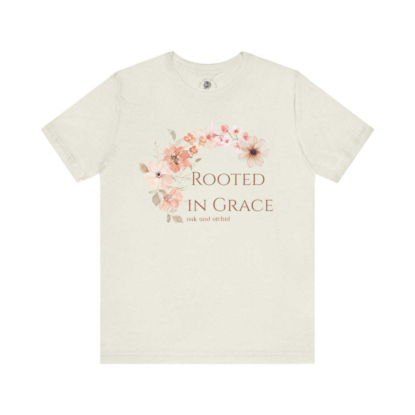 Meadow Musings - Rooted in Grace Floral Tee