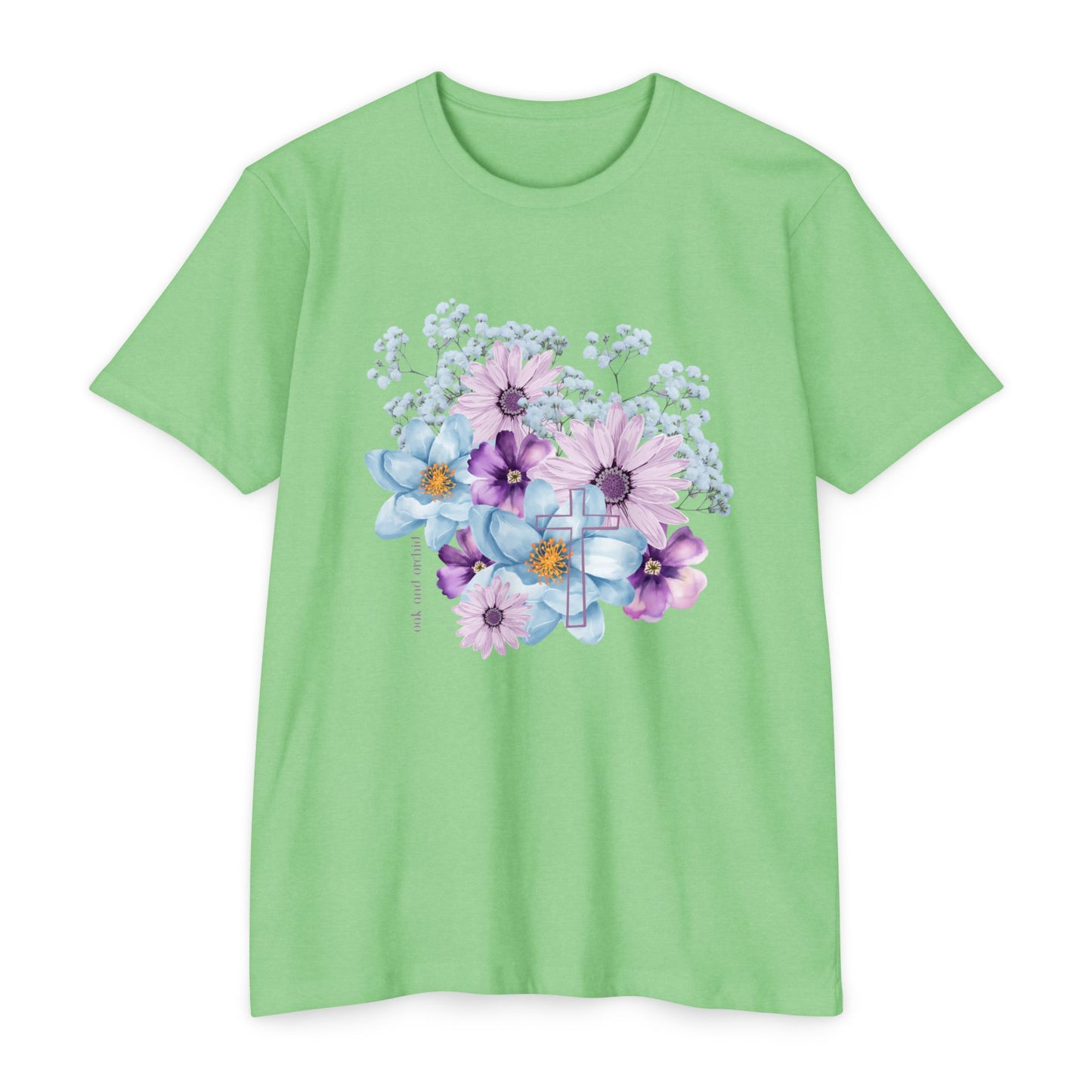 Fields of Mercy - Floral Christian Comfort T-Shirt