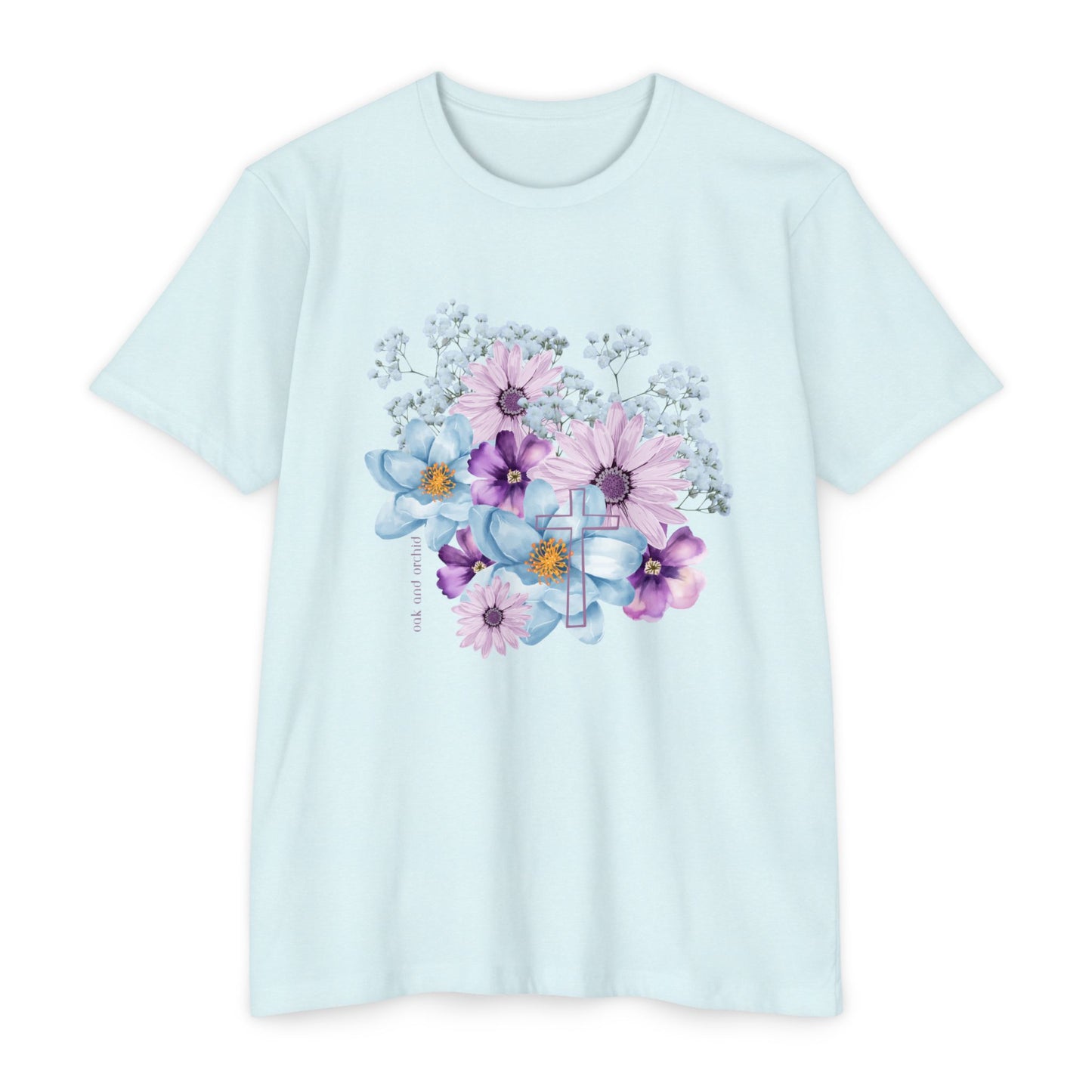 Fields of Mercy - Floral Christian Comfort T-Shirt