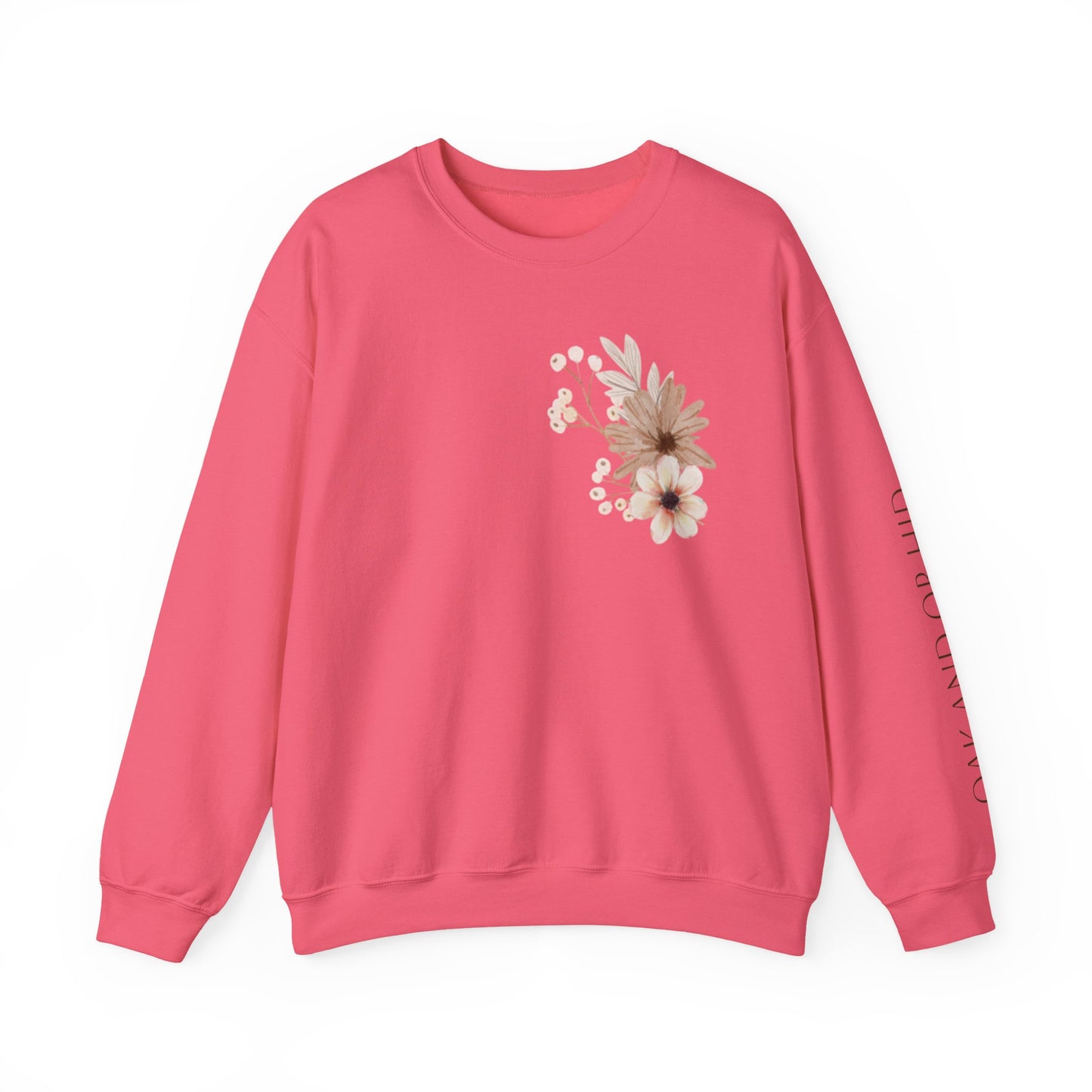 Meadow Musings - Floral Crewneck Sweatshirt - Rooted in Grace