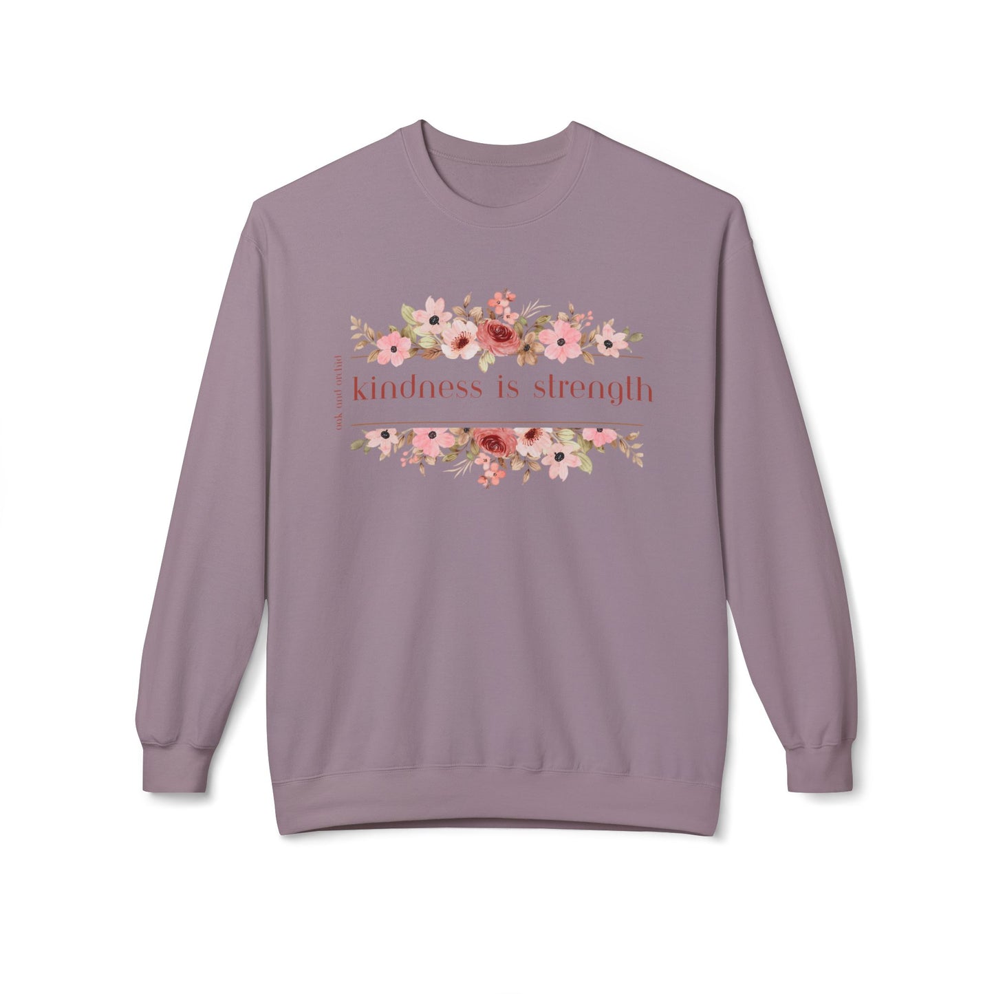 Meadow Musings - Midweight Softstyle Fleece Crewneck Sweatshirt