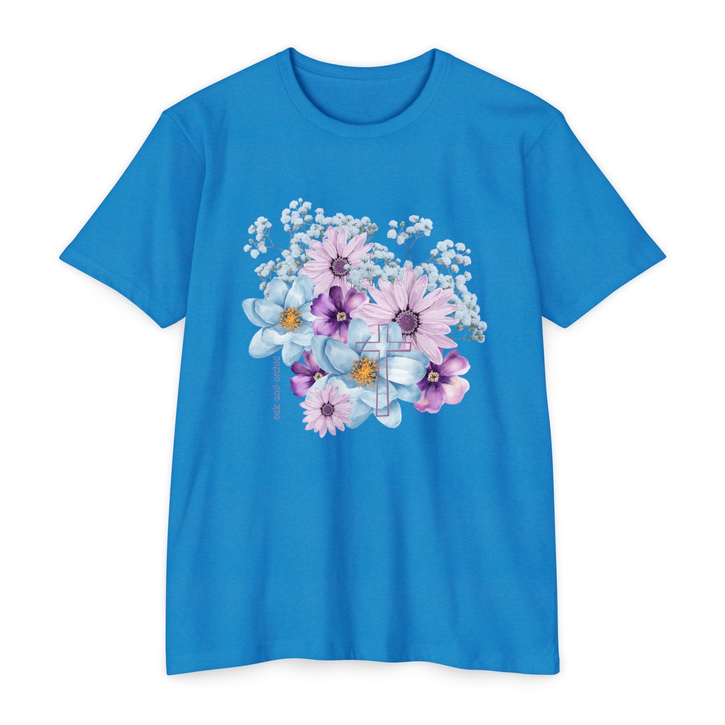 Fields of Mercy - Floral Christian Comfort T-Shirt