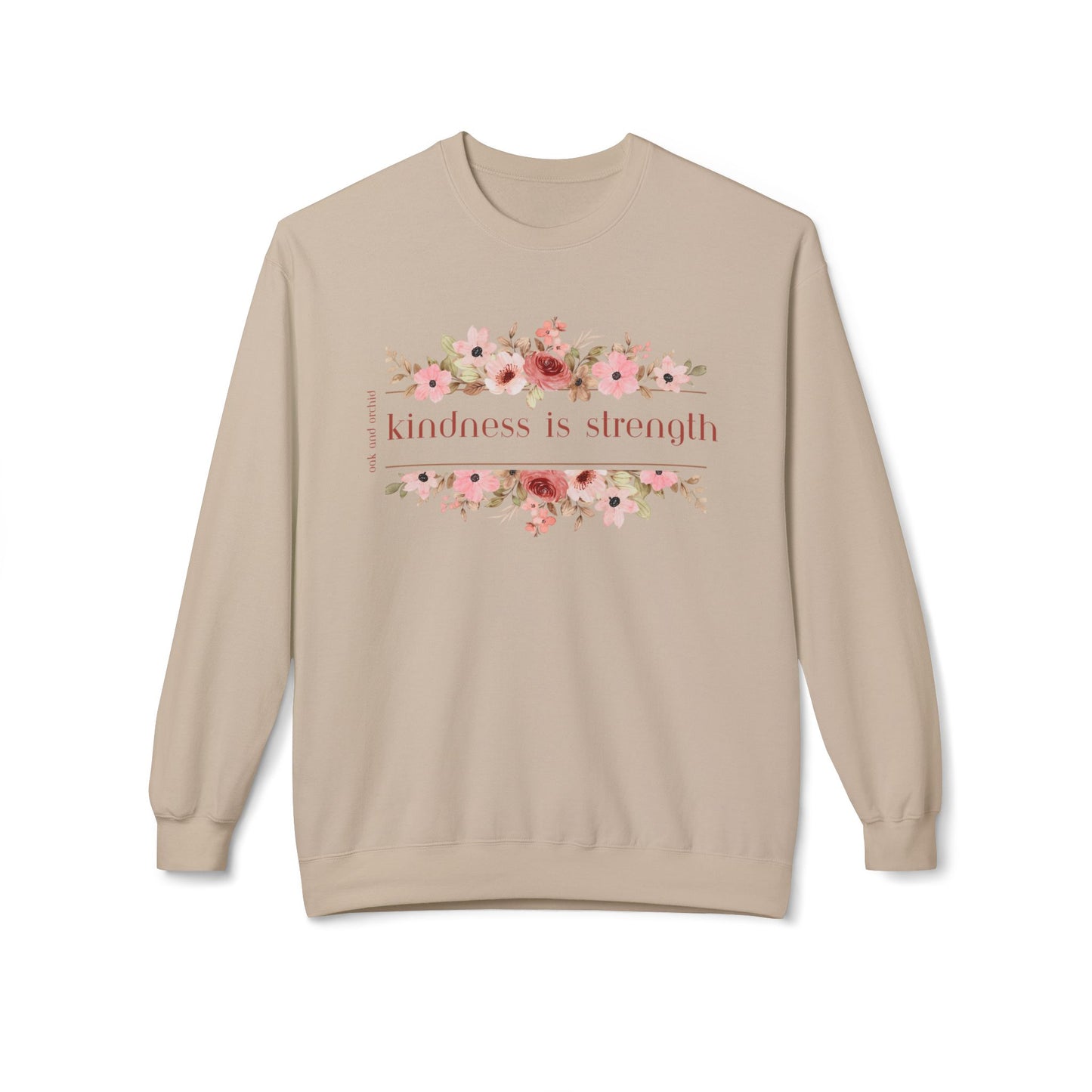 Meadow Musings - Midweight Softstyle Fleece Crewneck Sweatshirt