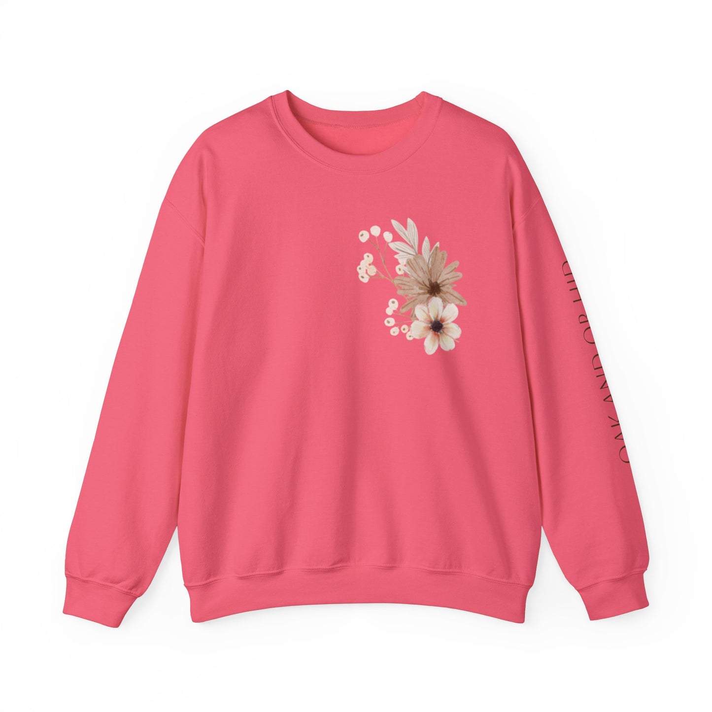Meadow Musings - Floral Crewneck Sweatshirt - Rooted in Grace