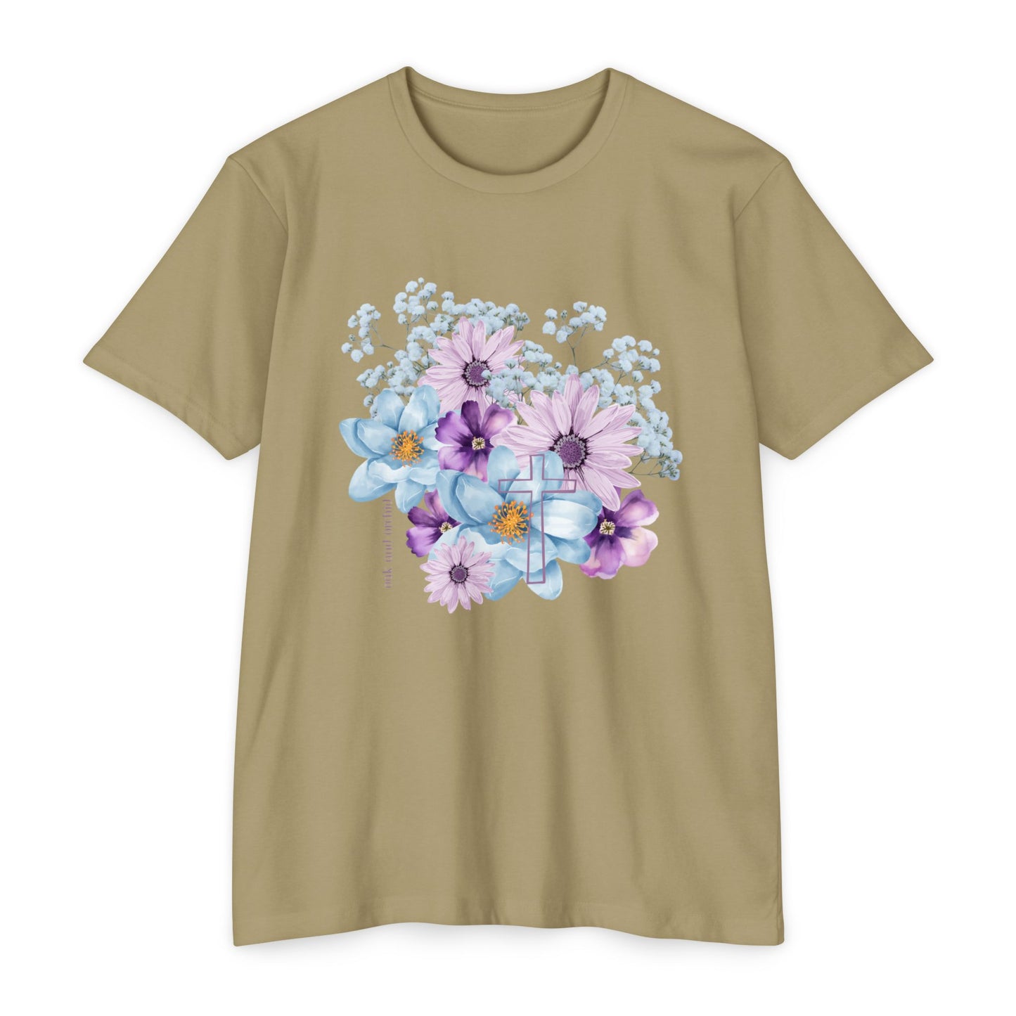 Fields of Mercy - Floral Christian Comfort T-Shirt