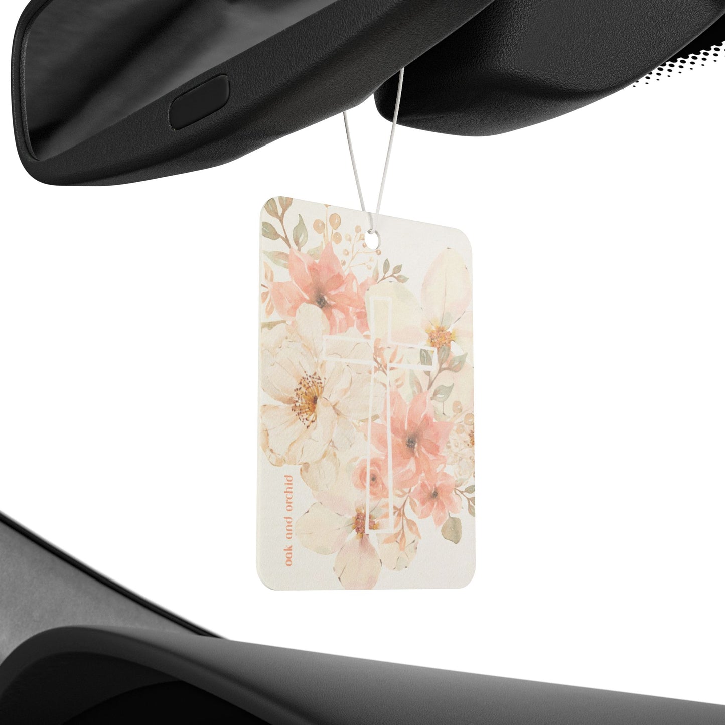 Fields of Mercy - Floral Car Air Freshener - Fresh Blossoms for a Serene Drive