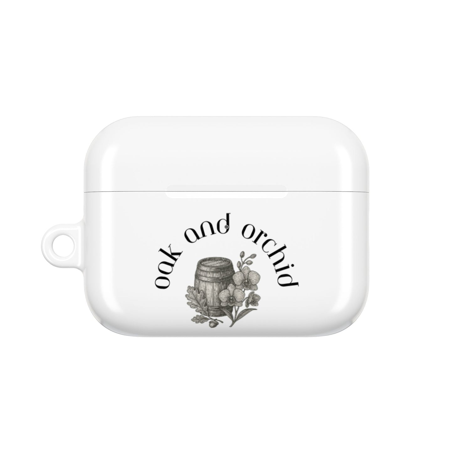 Oak and Orchid Originals - Chic Floral AirPod Cases - Stylish Earbud Covers for Plant Lovers, Gifts for Her, Unique Accessory, Oak and Orchid Design