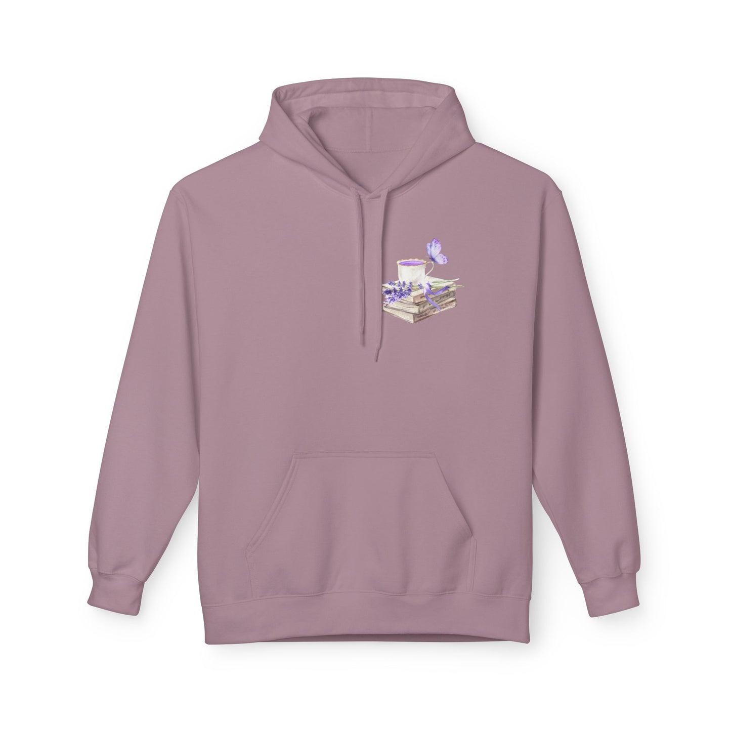 Oak and Orchid Originals - Butterfly Hoodie for Book Lovers