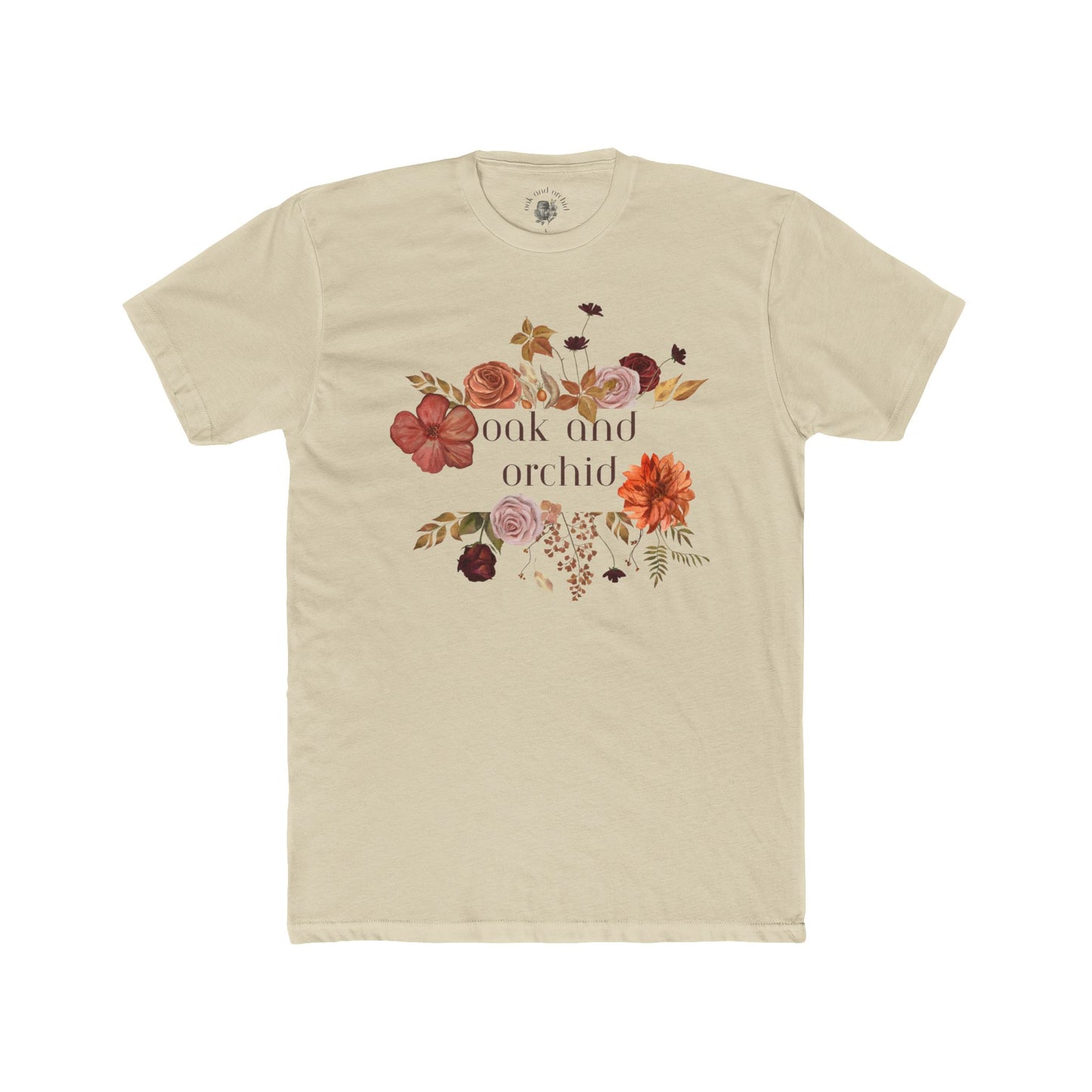 Floral Look and Hide Tee, Unisex Cotton Crew Tee, Casual Wear, Gift for Her, Spring Fashion, Mother’s Day Gift, Nature Inspired