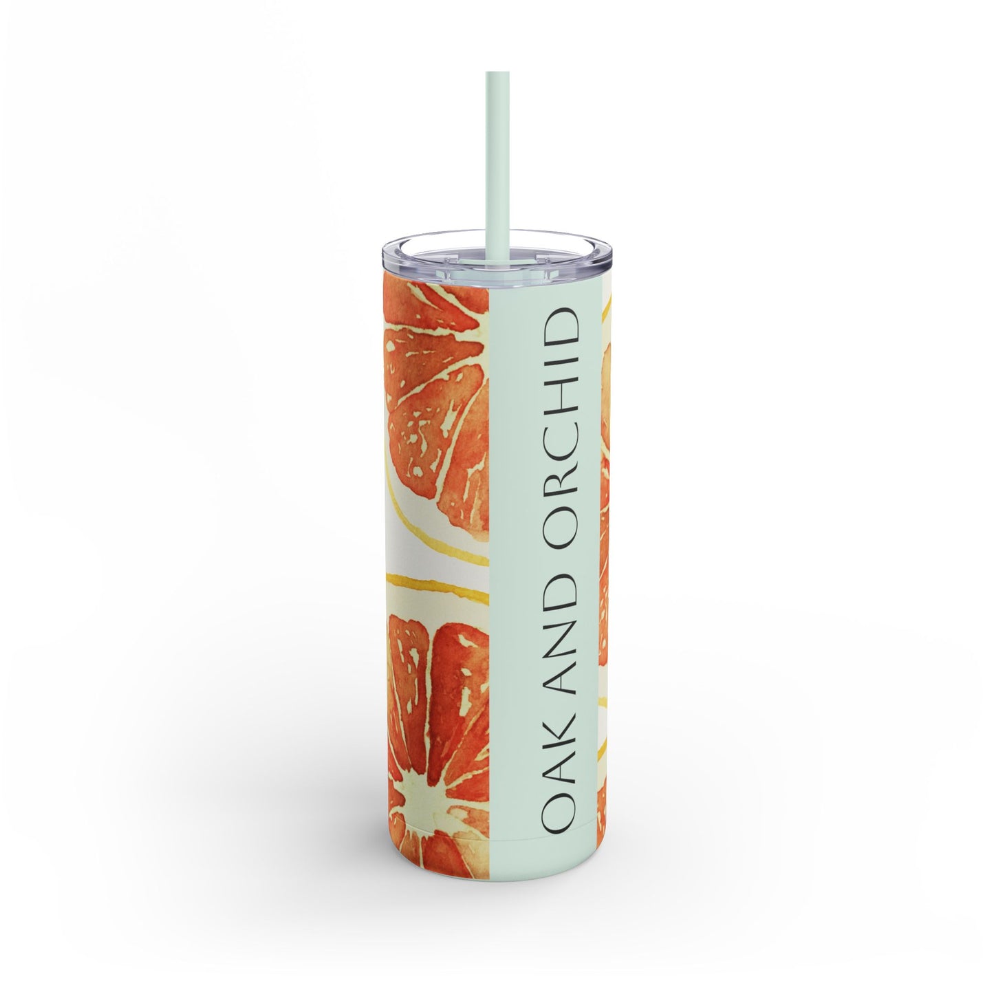 Citrus Mistress - Seaglass Maars Maker Skinny Matte Tumbler, 20oz