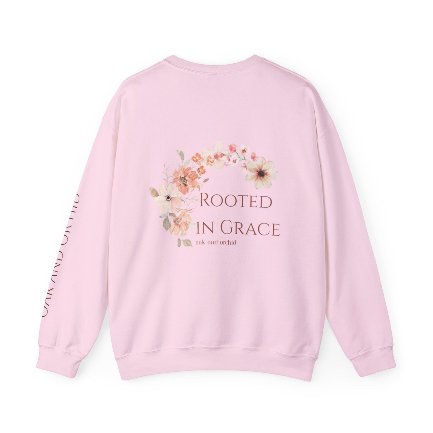 Meadow Musings - Floral Crewneck Sweatshirt - Rooted in Grace