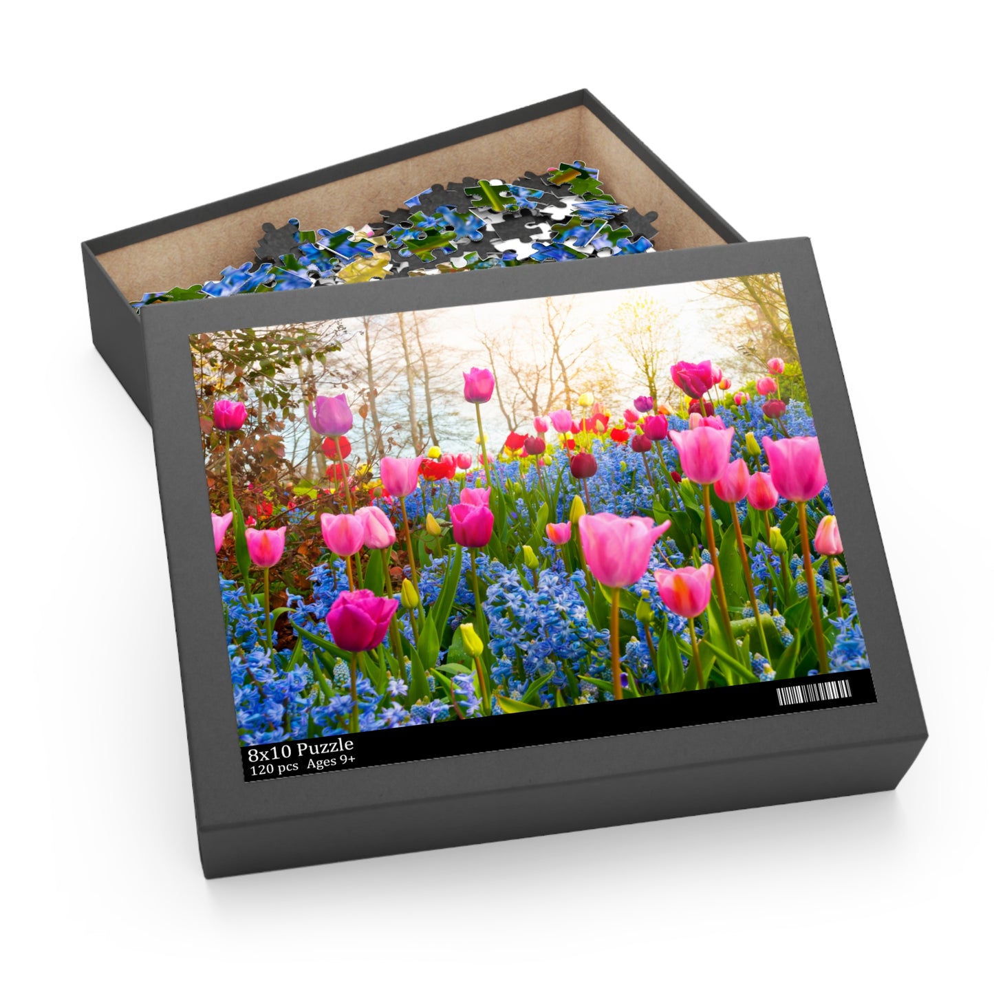 Spring Floral Puzzle Art - 120, 252, 500-Piece Jigsaw
