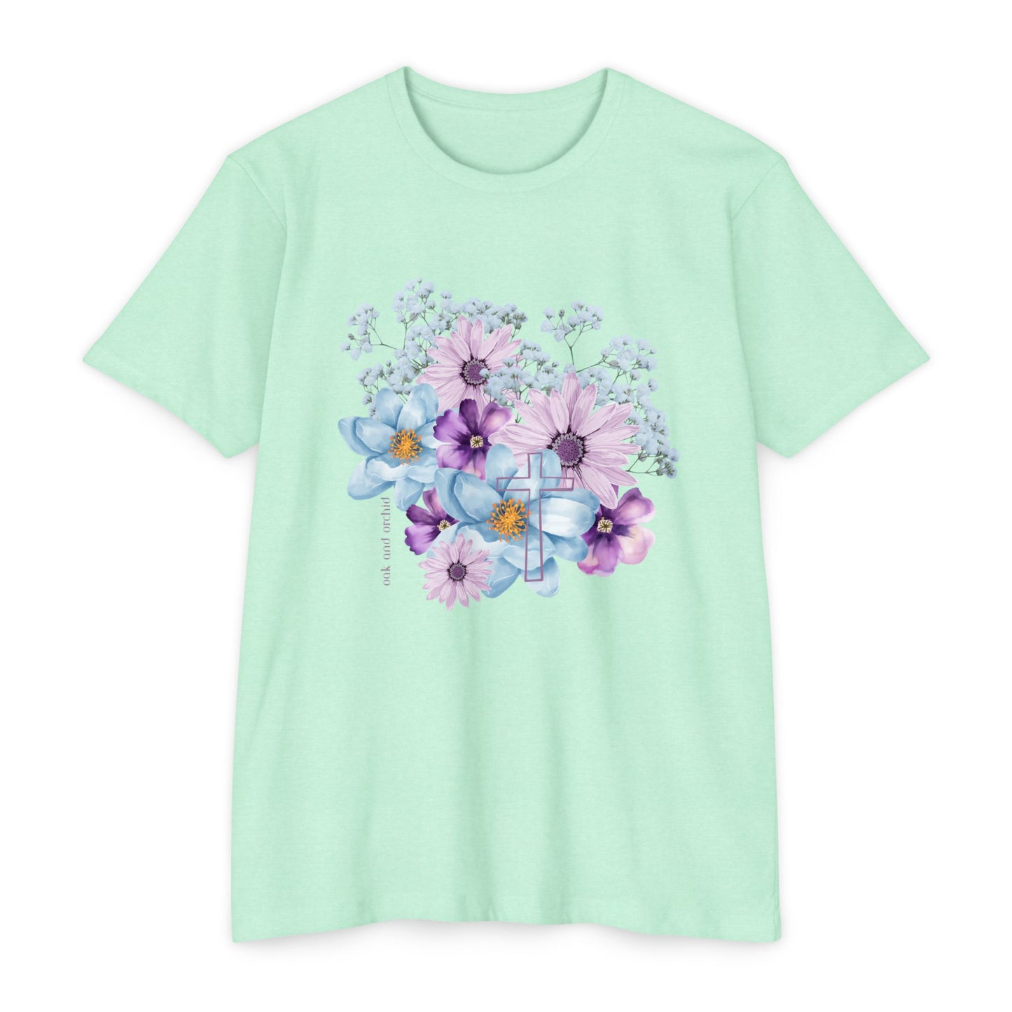 Fields of Mercy - Floral Christian Comfort T-Shirt