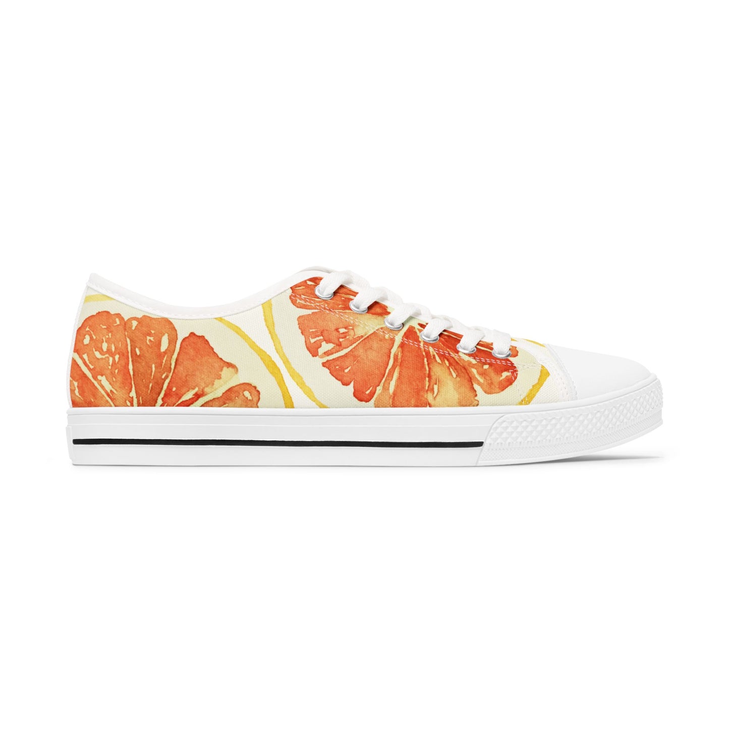 Citrus Mistress - Women's Low Top Sneakers