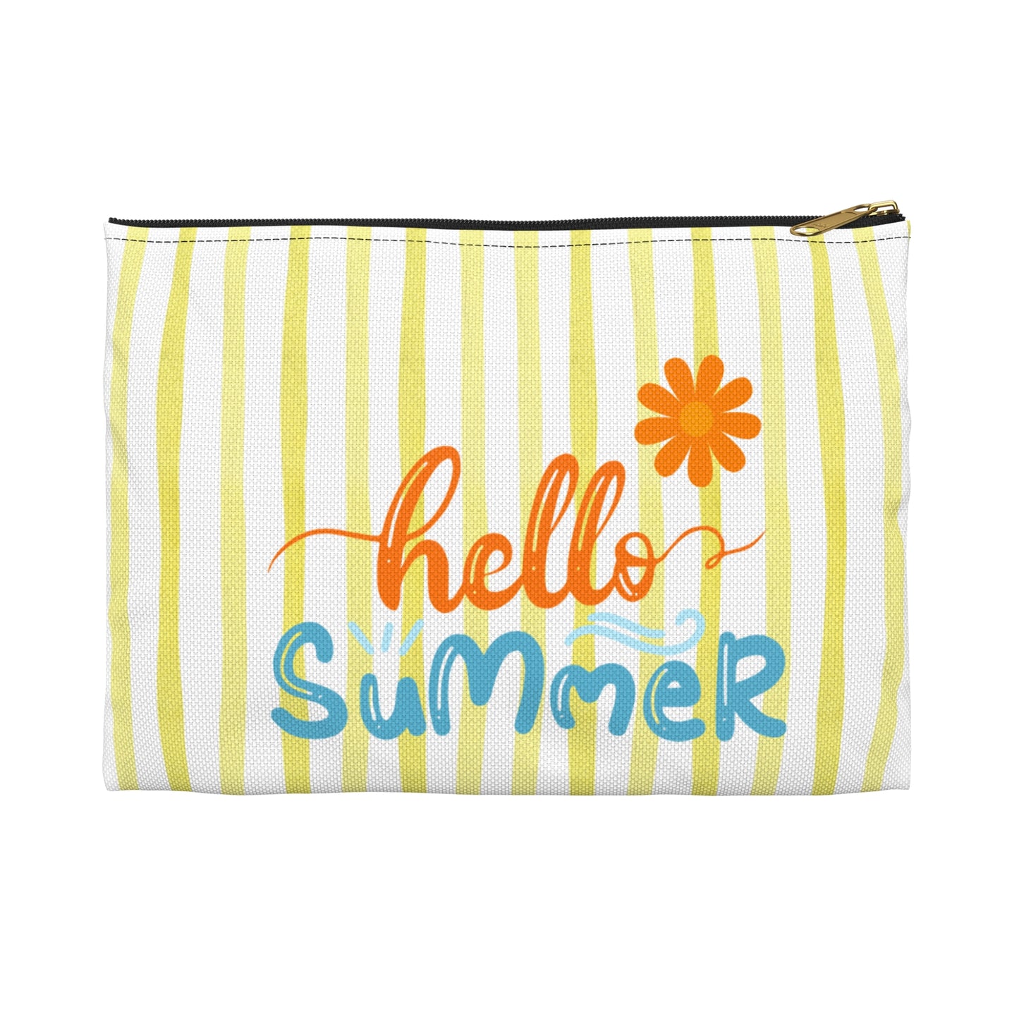 Summer 2025 - Orchard Bloom - Cute Summer Accessory Pouch - Hello Summer Design, Makeup Bag, Travel Organizer, Beach Necessities, Gift for Her