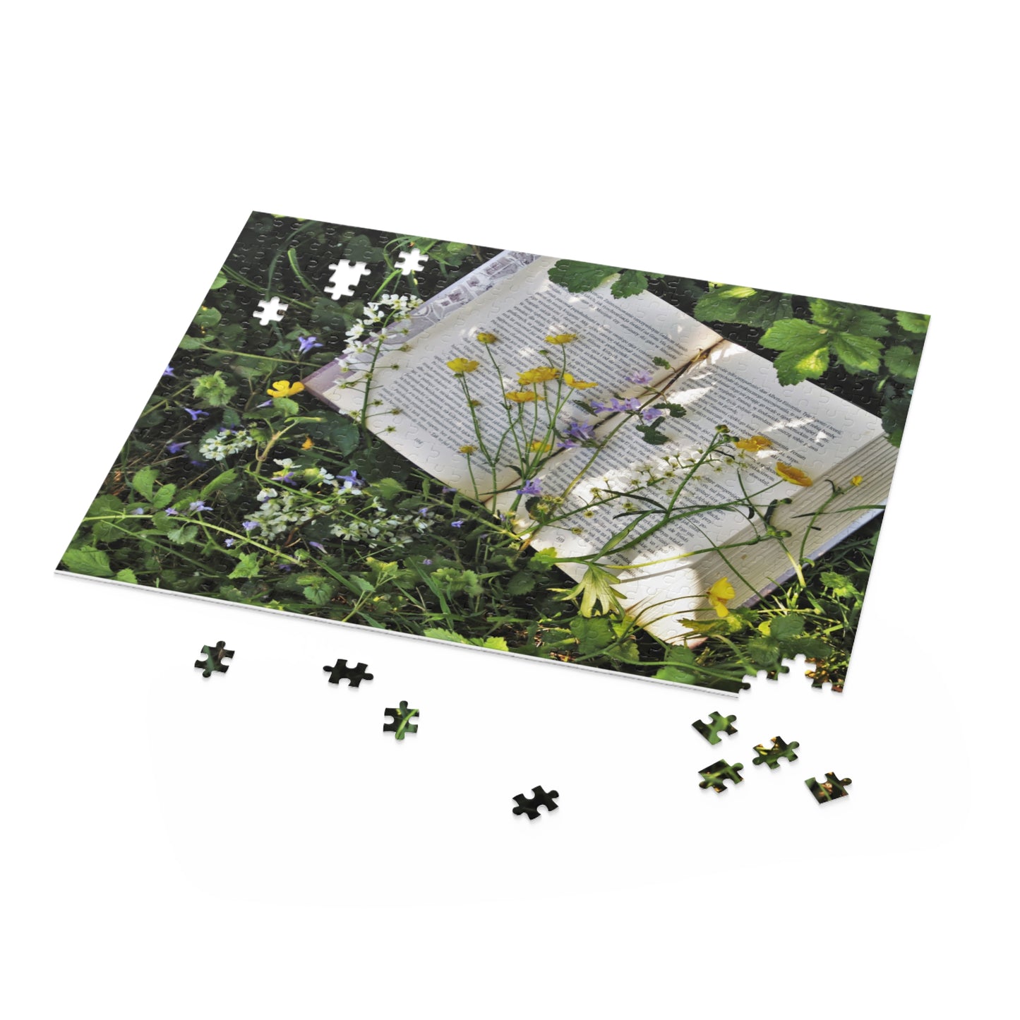 Botanical Book Puzzle – Nature Lover's 120, 252, 500-Piece Jigsaw