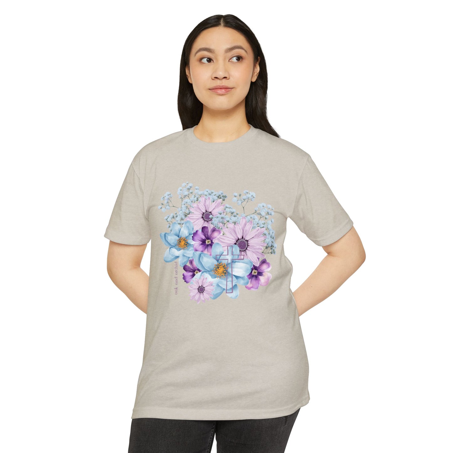 Fields of Mercy - Floral Christian Comfort T-Shirt