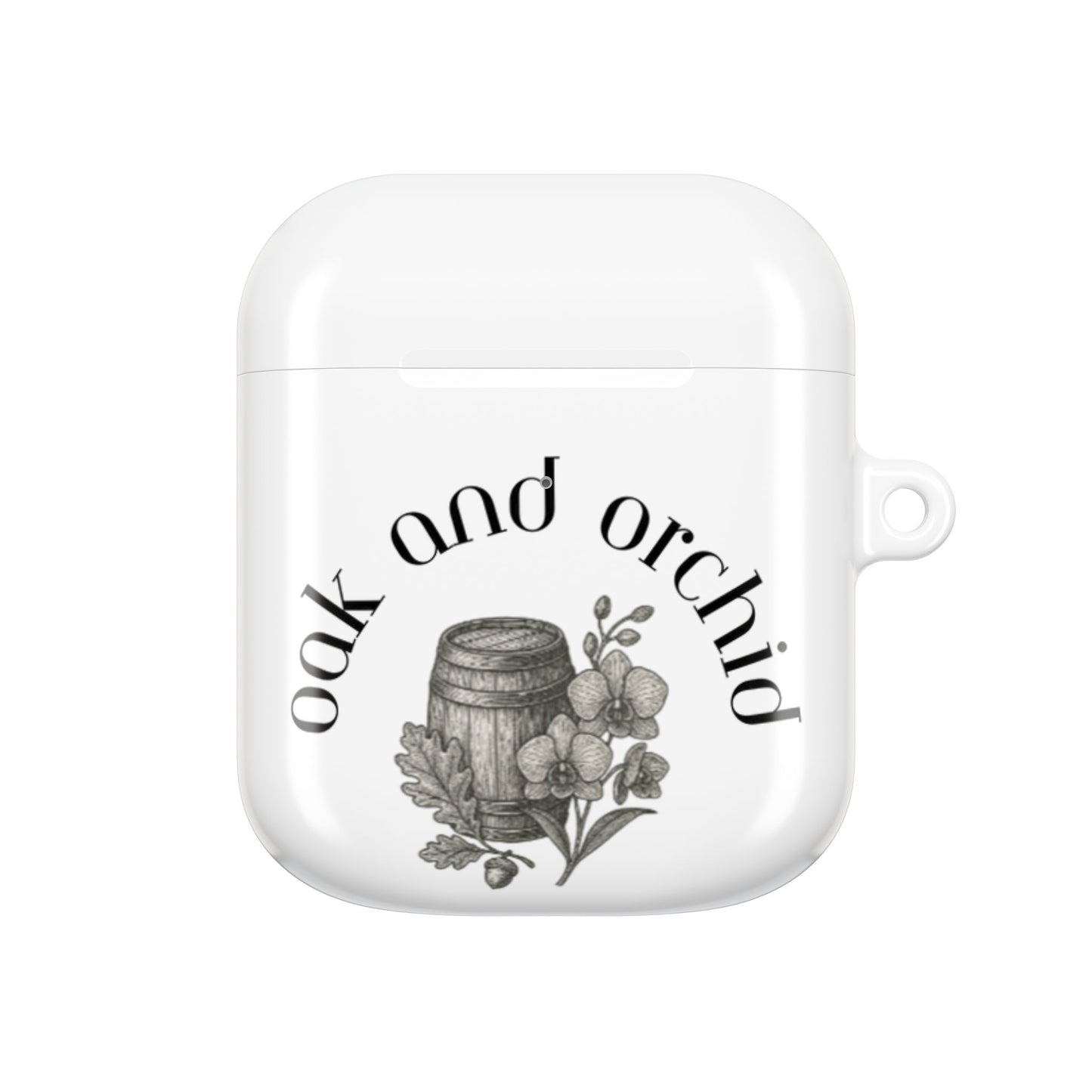 Oak and Orchid Originals - Chic Floral AirPod Cases - Stylish Earbud Covers for Plant Lovers, Gifts for Her, Unique Accessory, Oak and Orchid Design