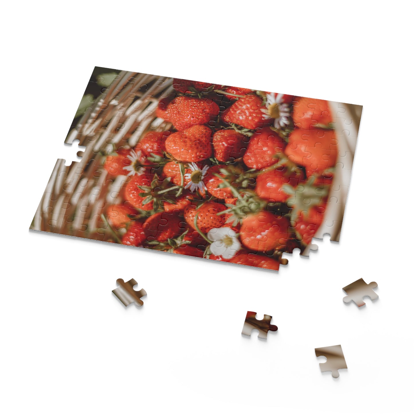 Strawberry Delight Puzzle - 120, 252, 500-Piece Options