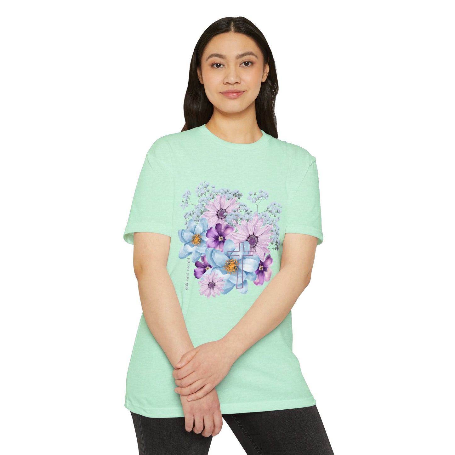 Fields of Mercy - Floral Christian Comfort T-Shirt