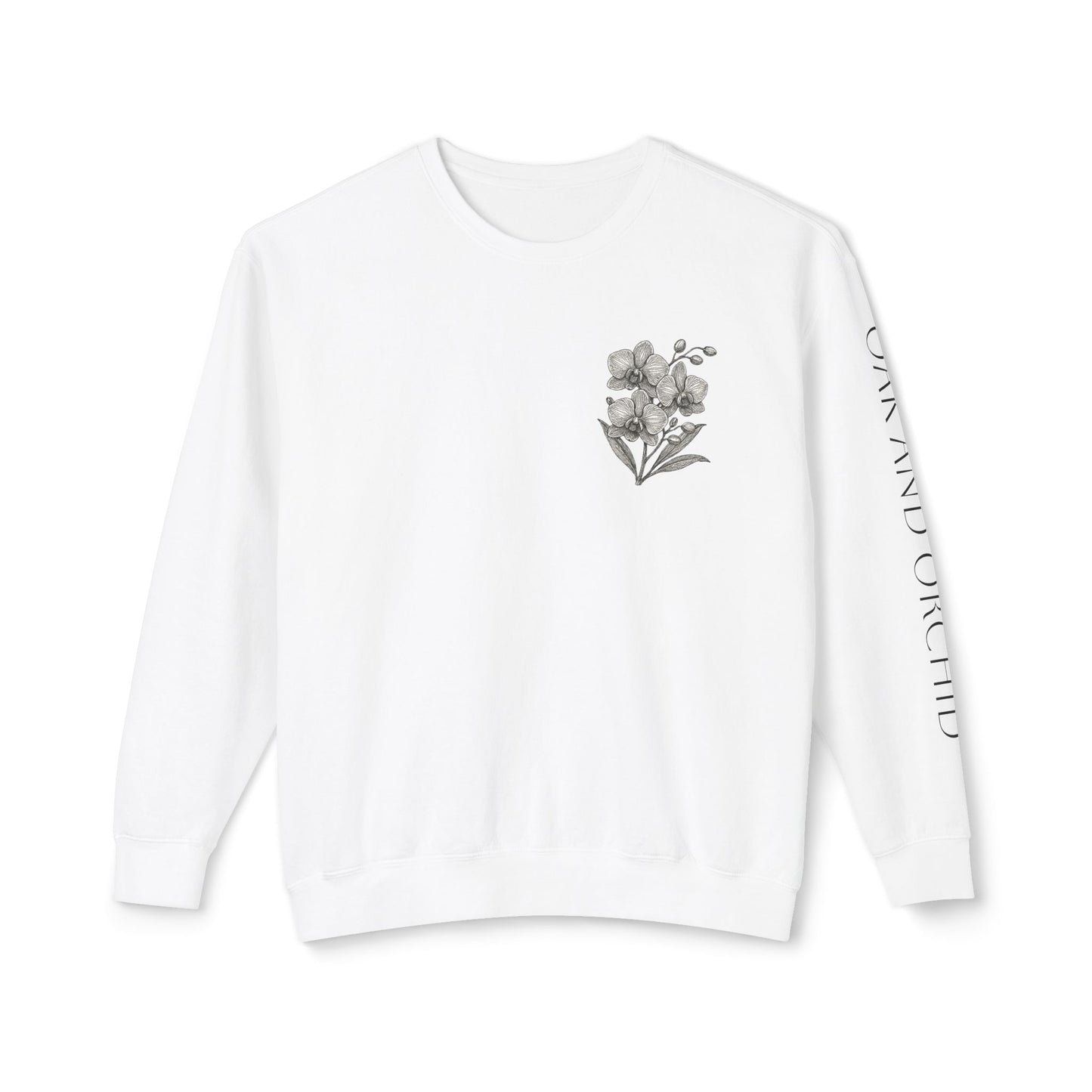 Oak and Orchid Lightweight Crewneck Sweatshirt