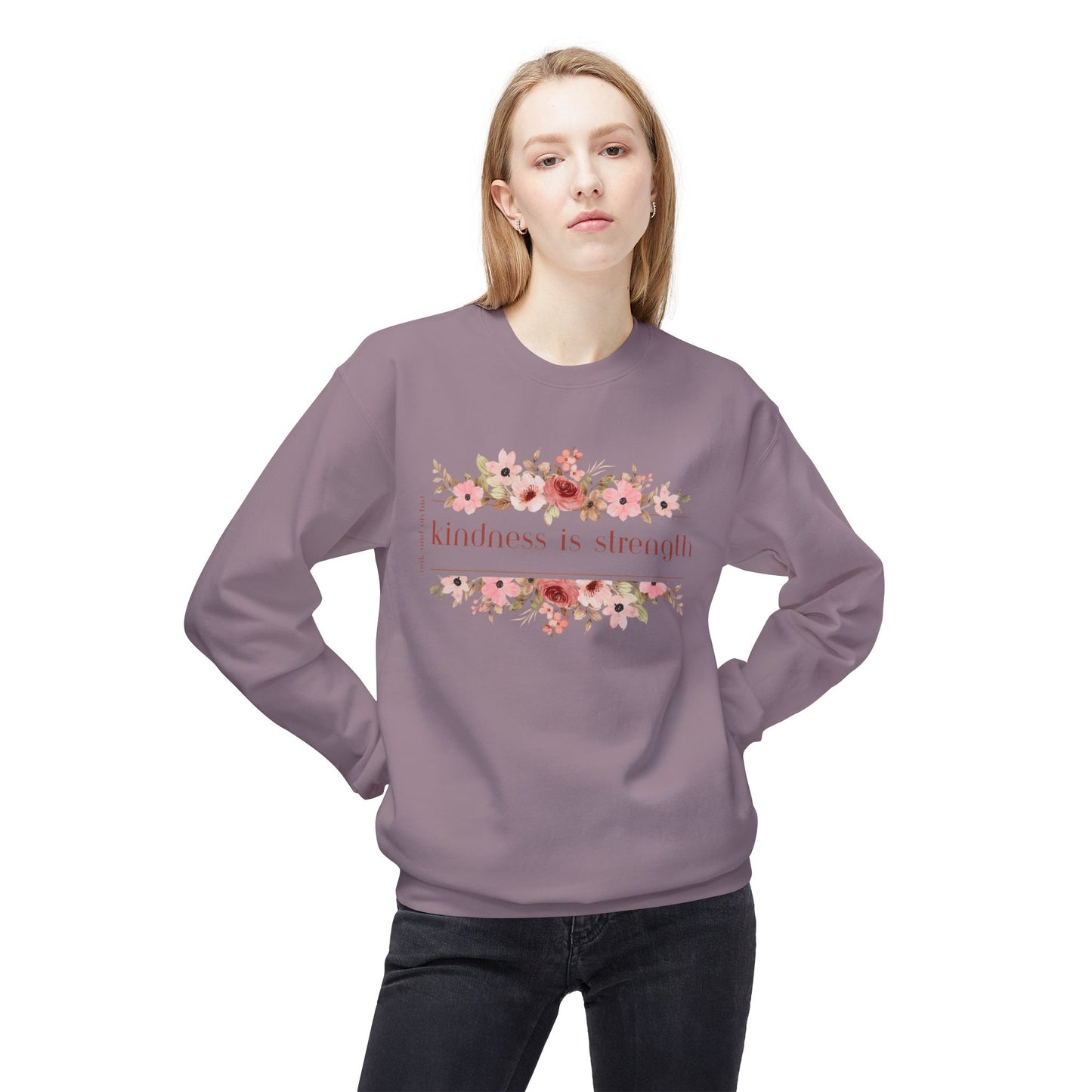 Meadow Musings - Midweight Softstyle Fleece Crewneck Sweatshirt