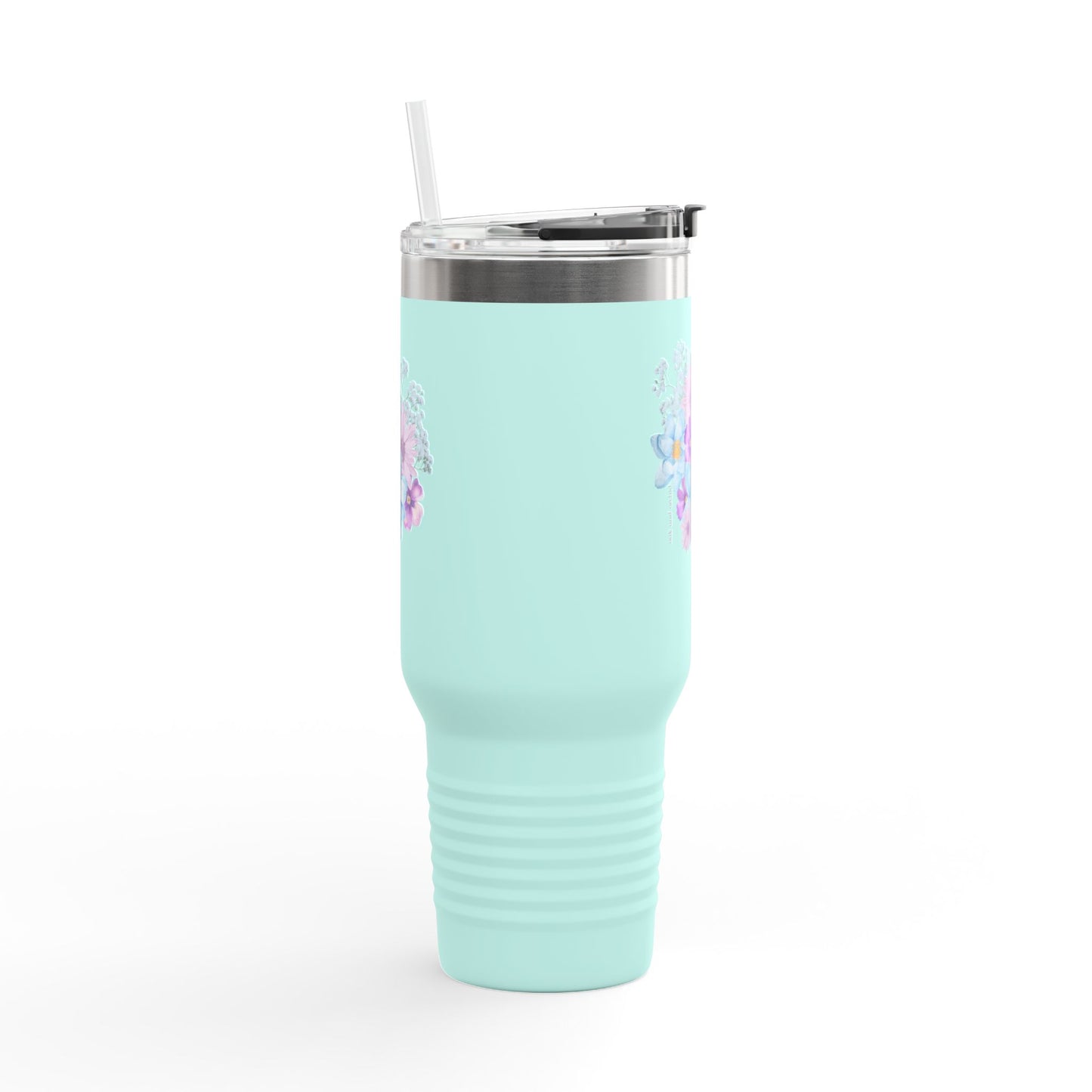 Fields of Mercy - Floral Christian Insulated Travel Mug | 40oz