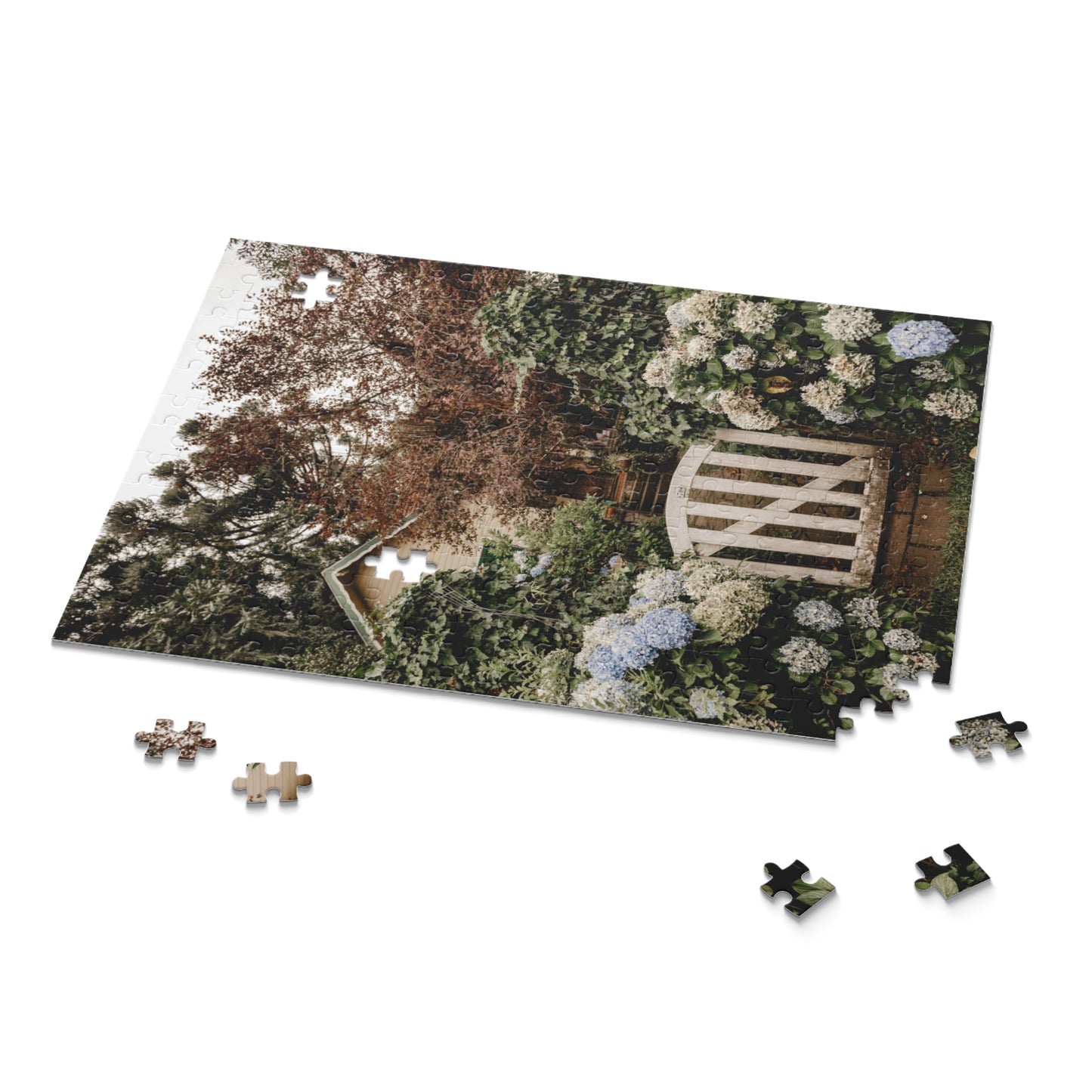 Hydrangea Garden Puzzle - 120, 252, or 500 Pieces
