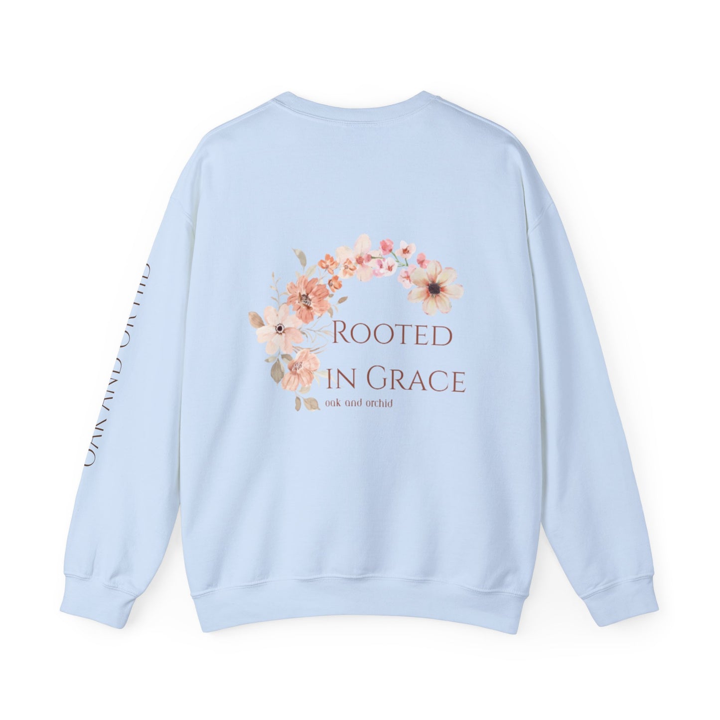 Meadow Musings - Floral Crewneck Sweatshirt - Rooted in Grace