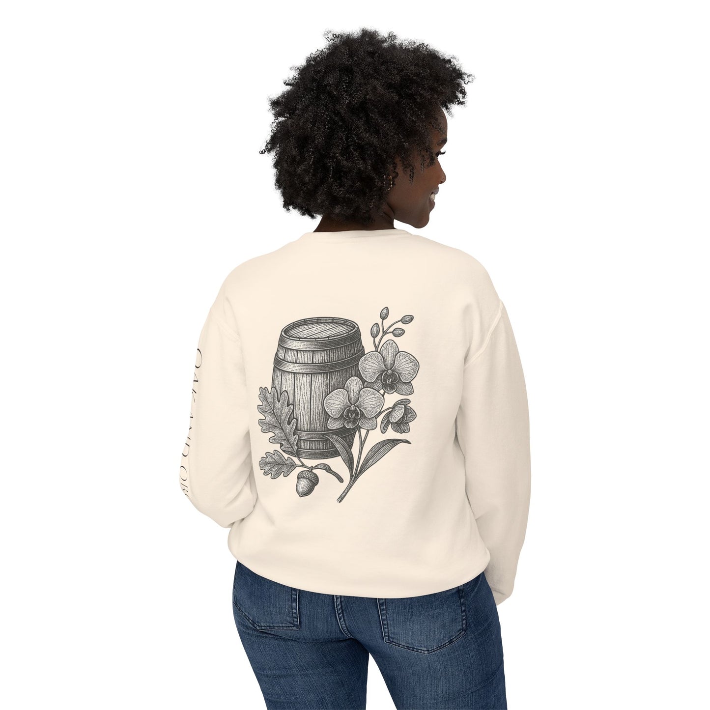 Oak and Orchid Lightweight Crewneck Sweatshirt