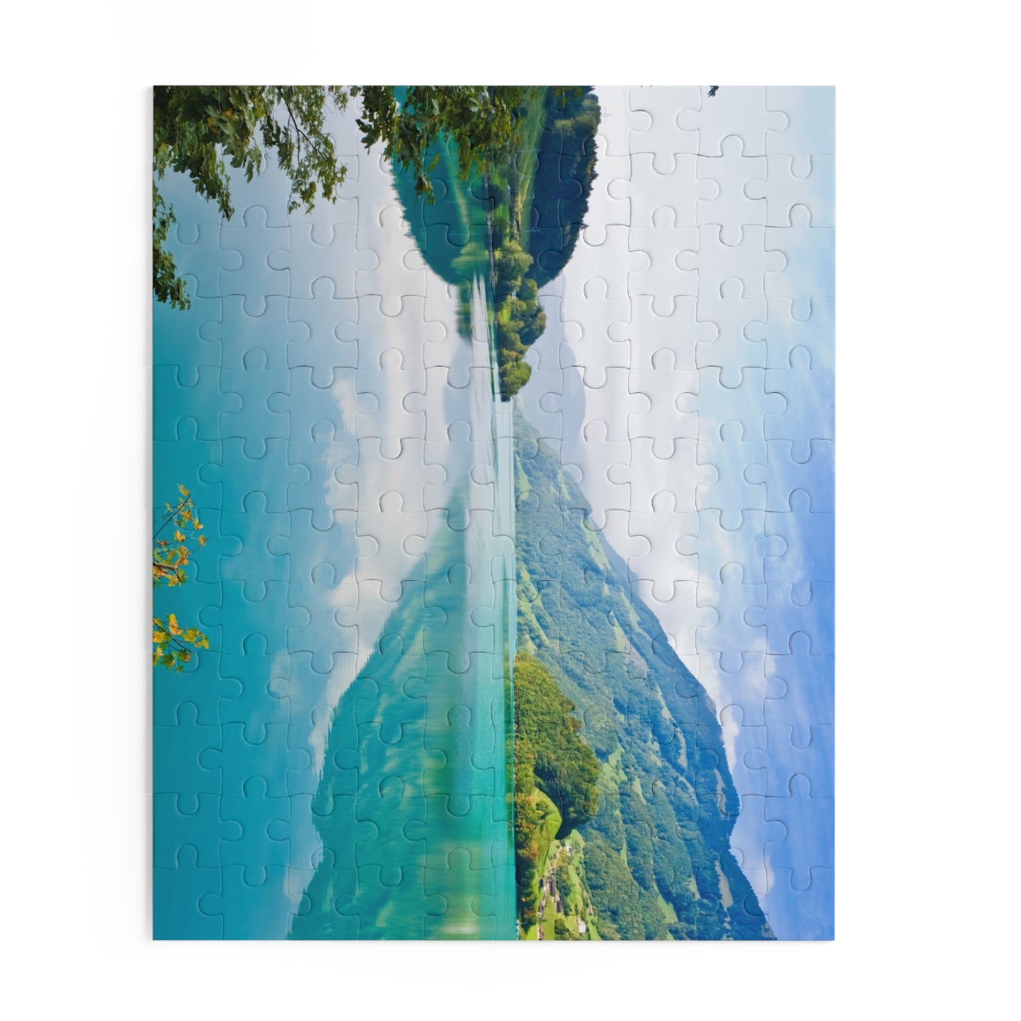 Tranquil Lake Puzzle - 120, 252, 500-Piece Options
