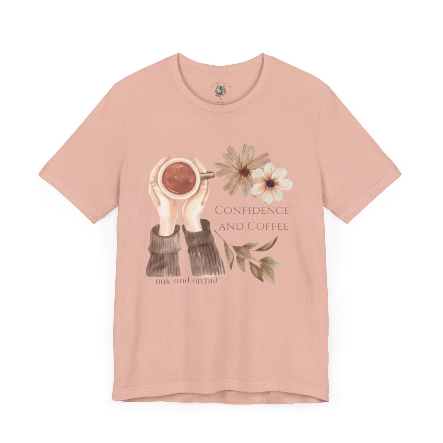 Meadow Musings - Confidence and Coffee Cozy Graphic Shirt