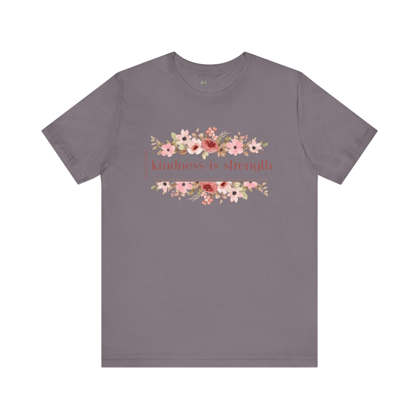 Meadow Musings - Kindness is Strength Floral Unisex Tee