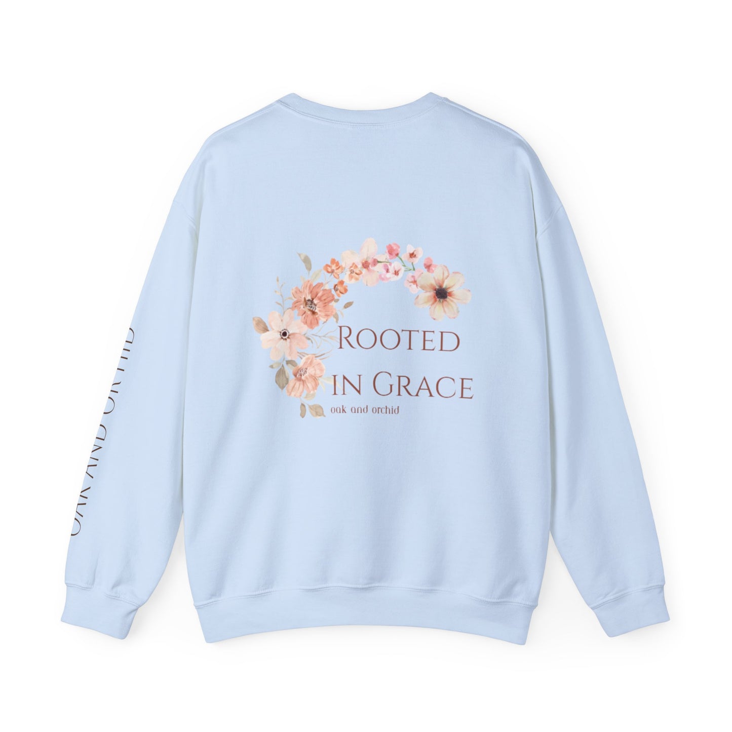 Meadow Musings - Floral Crewneck Sweatshirt - Rooted in Grace