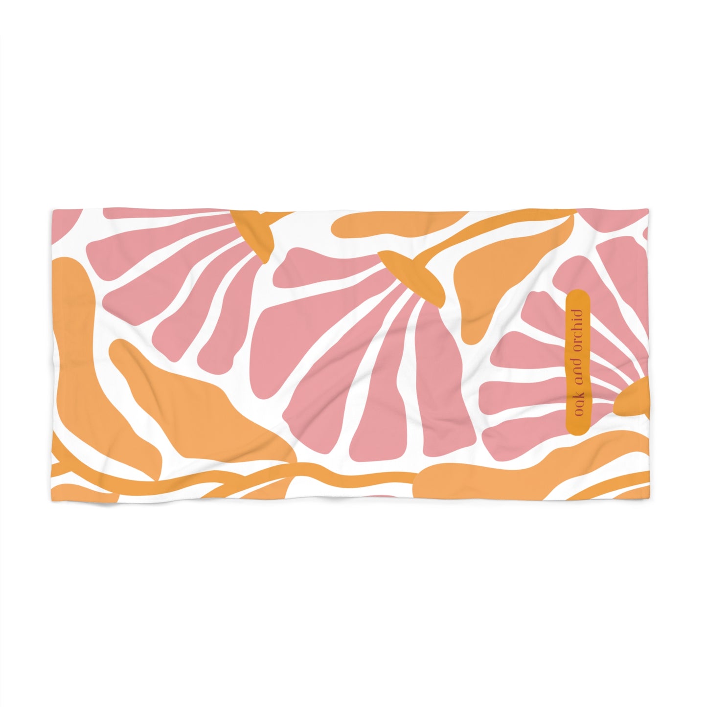Summer 2025 - Orchard Bloom - Vibrant Floral Beach Towel, Summer Pool Accessory, Travel Essential, Gift for Beach Lovers, Outdoor Activities, Vacation Ready