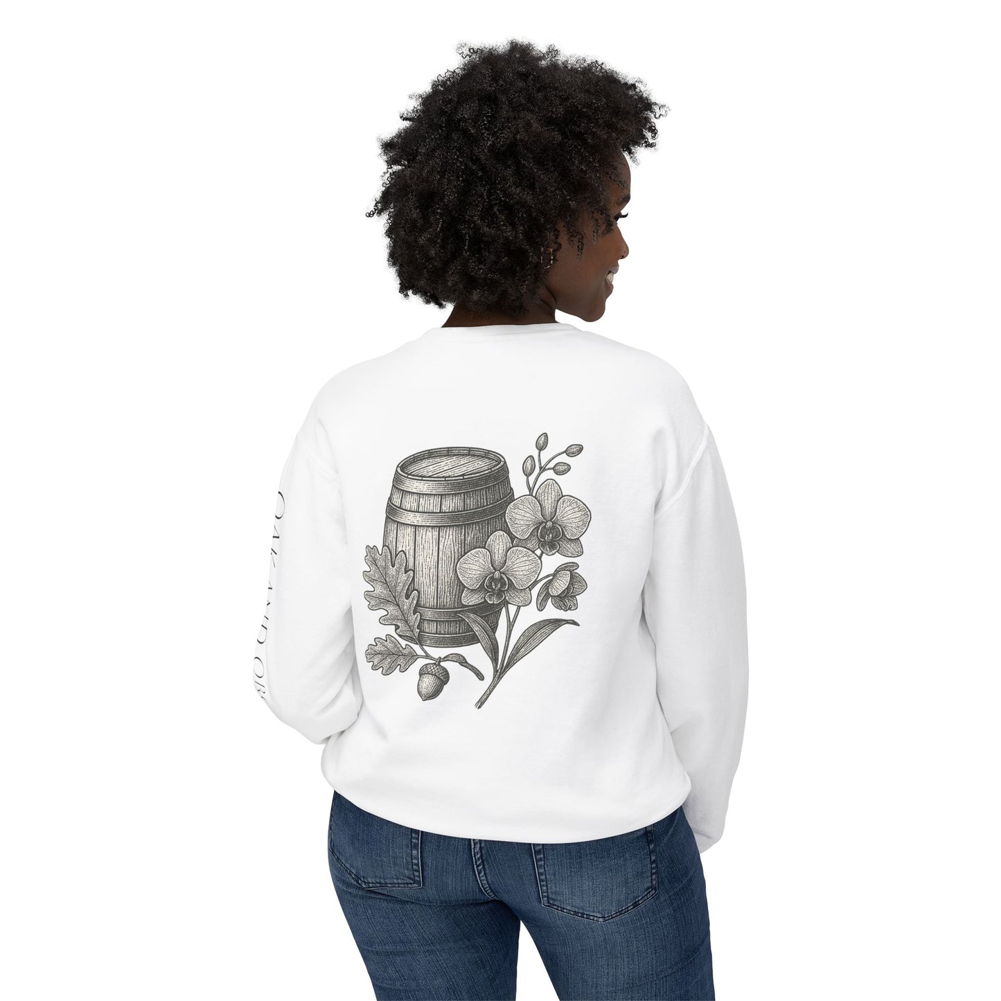 Oak and Orchid Lightweight Crewneck Sweatshirt