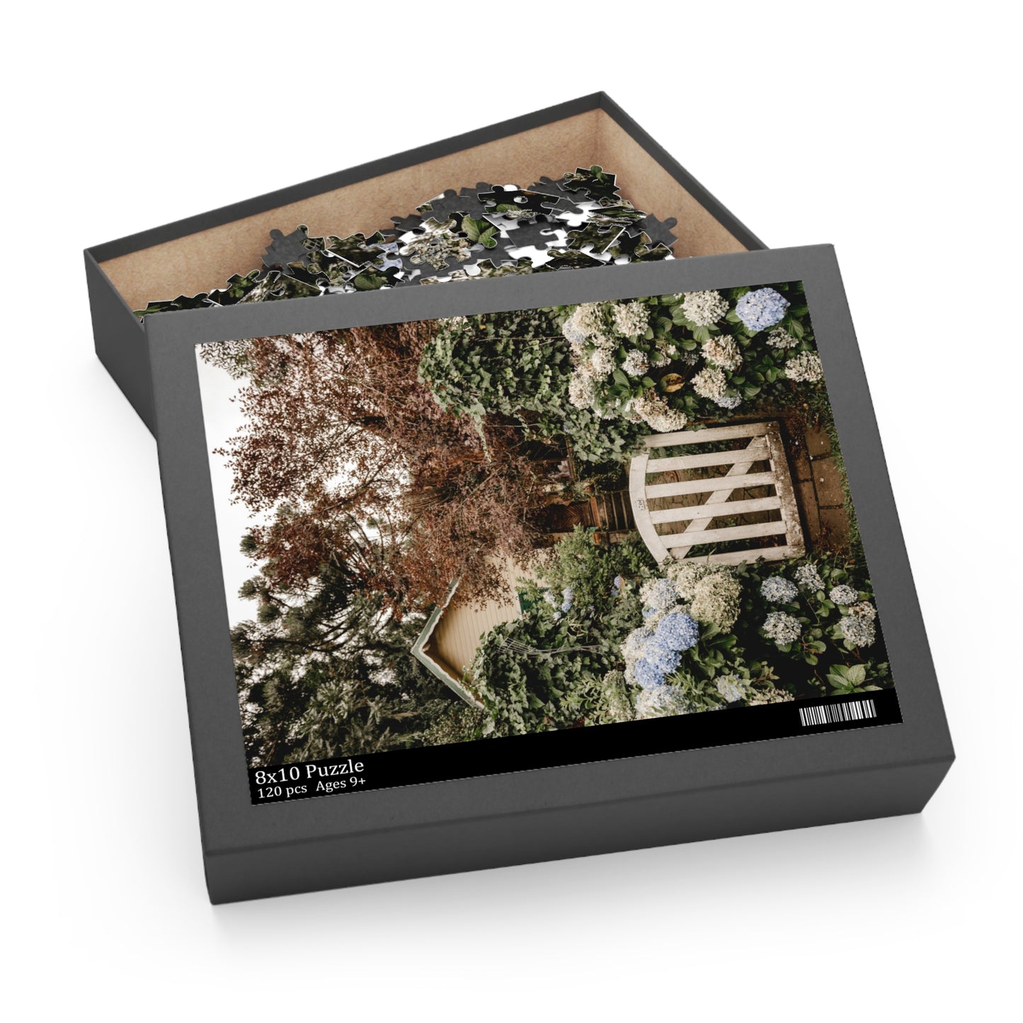 Hydrangea Garden Puzzle - 120, 252, or 500 Pieces