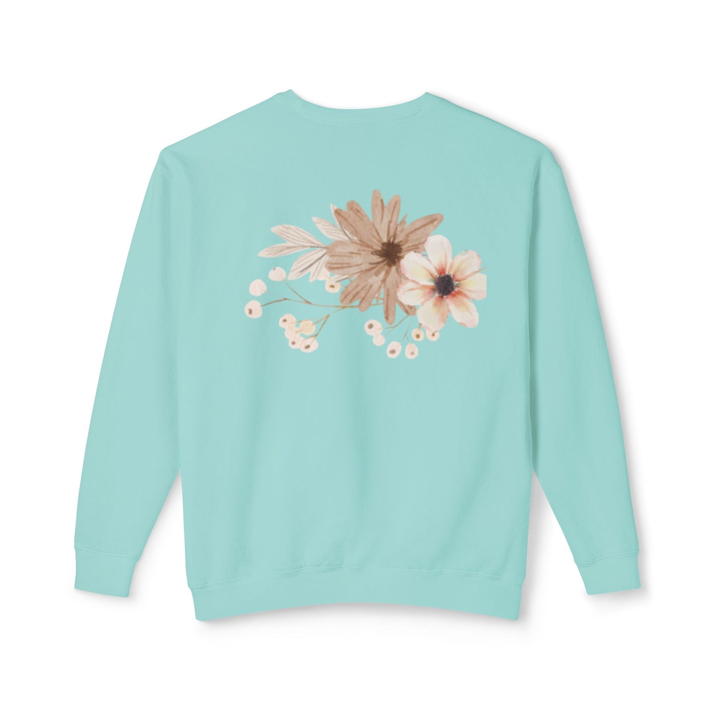 Meadow Musings - Rooted in Grace Floral Crewneck Sweatshirt