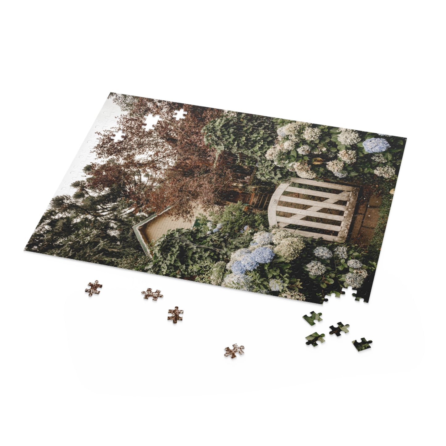 Hydrangea Garden Puzzle - 120, 252, or 500 Pieces