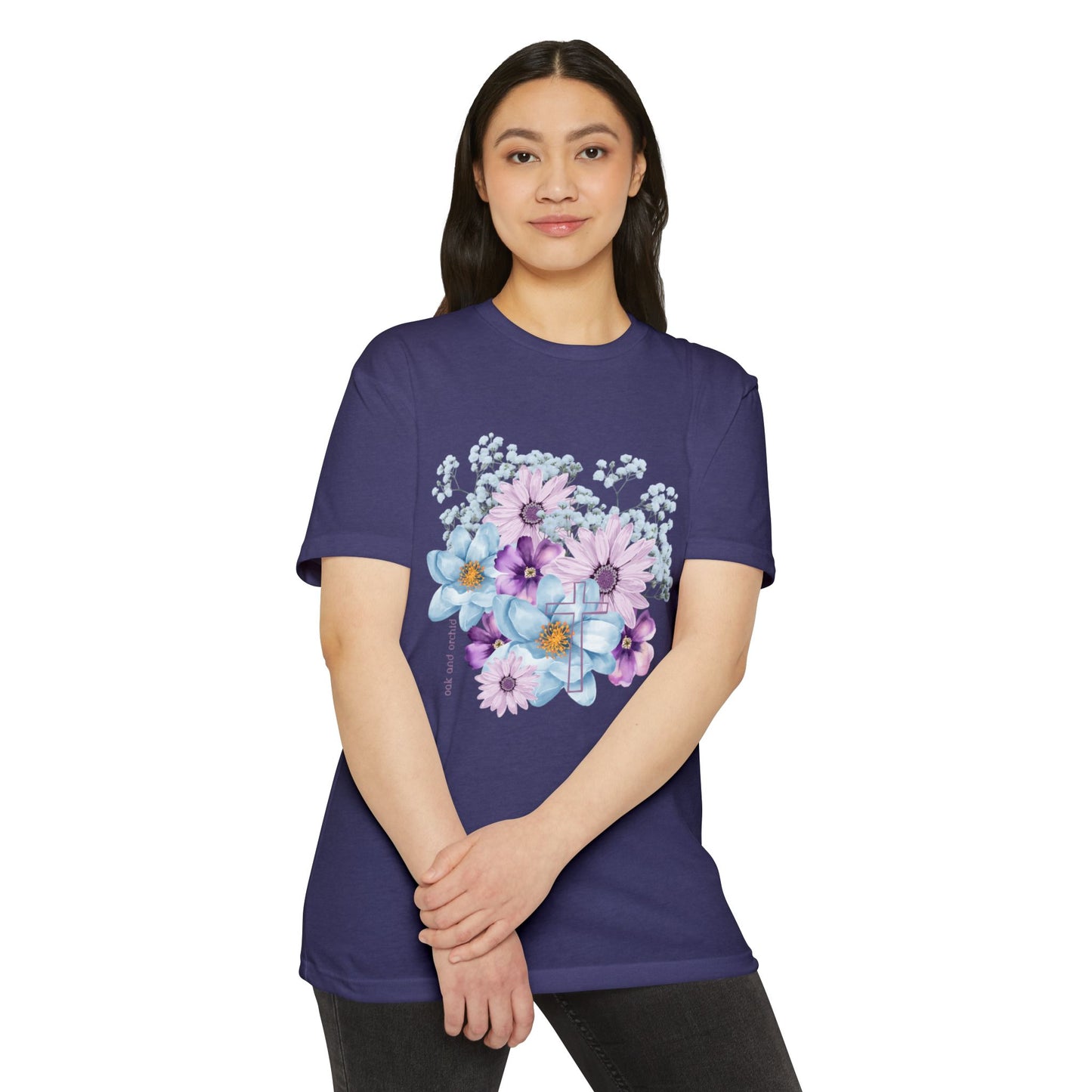 Fields of Mercy - Floral Christian Comfort T-Shirt