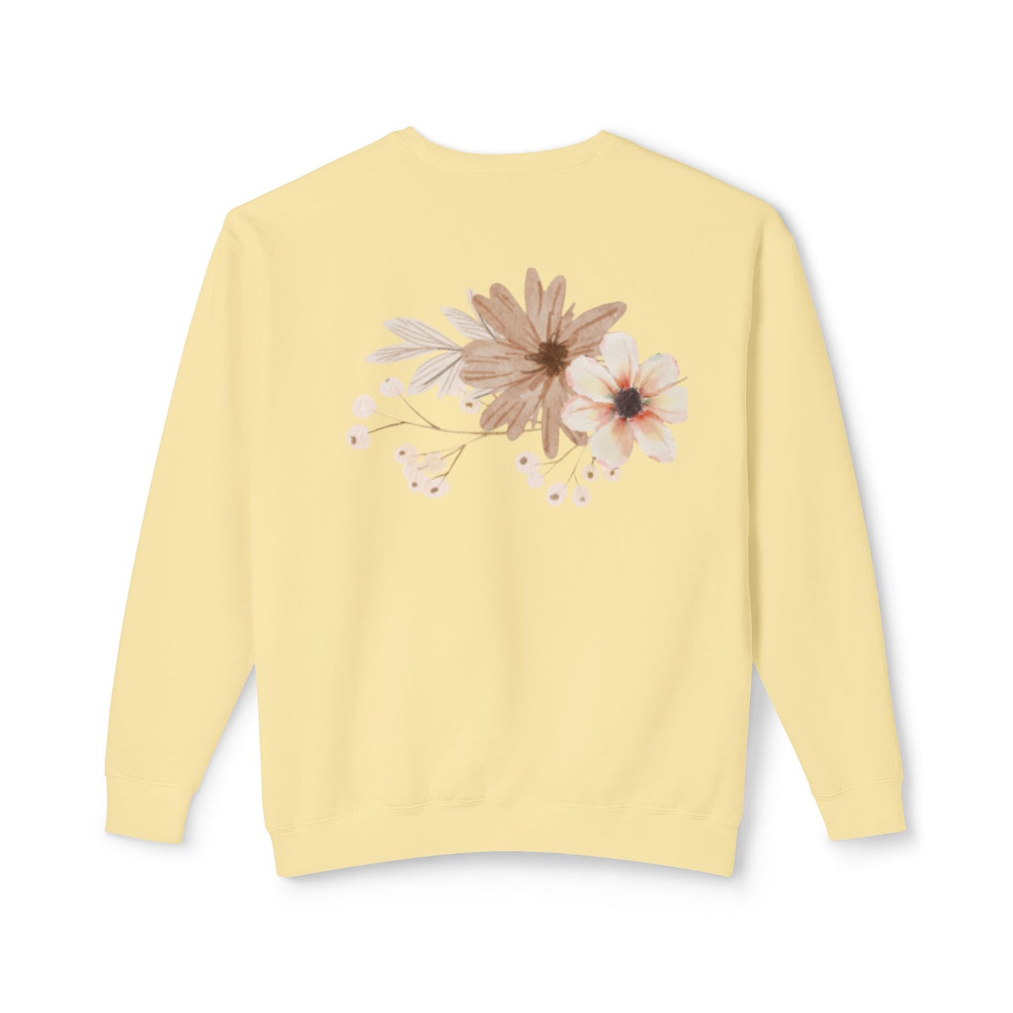 Meadow Musings - Rooted in Grace Floral Crewneck Sweatshirt