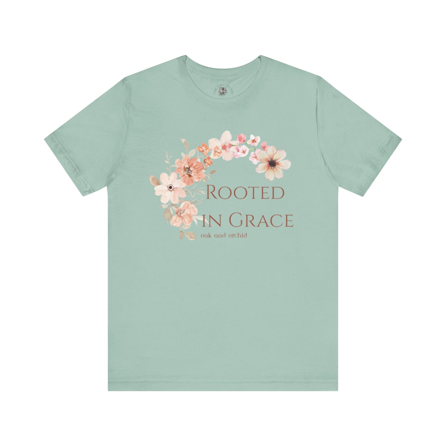 Meadow Musings - Rooted in Grace Floral Tee