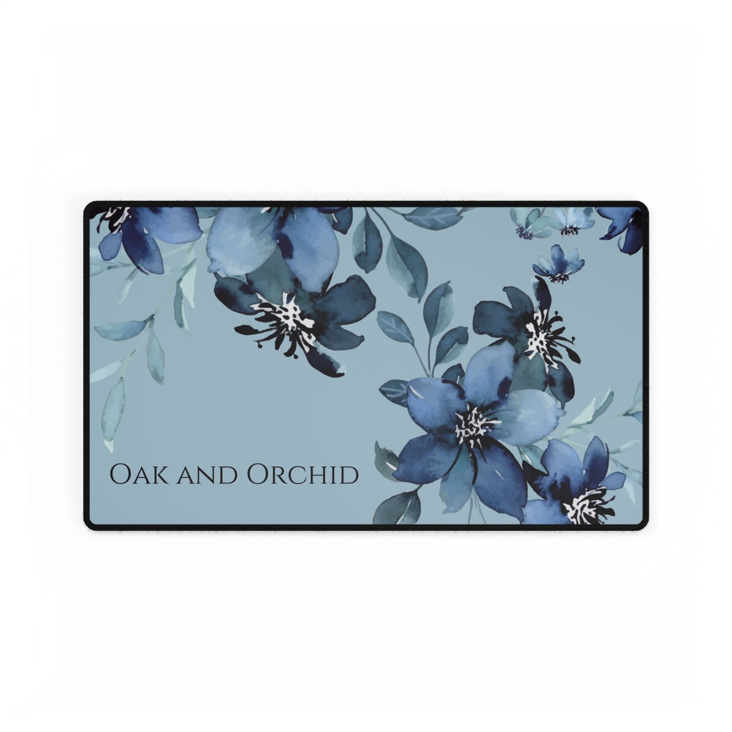 Cerulean Flora - Desk Mat
