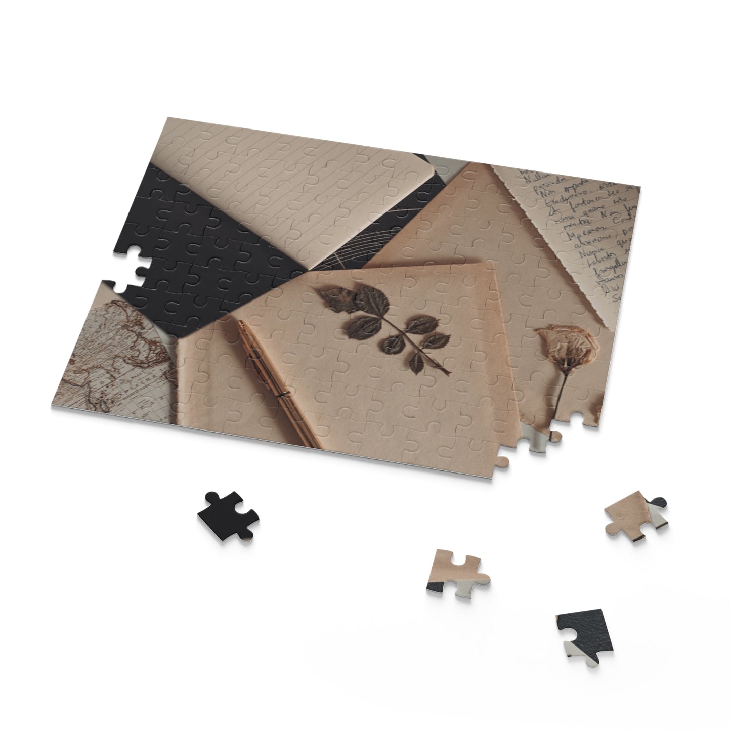 Vintage Floral Puzzle - 120/252/500 Pieces