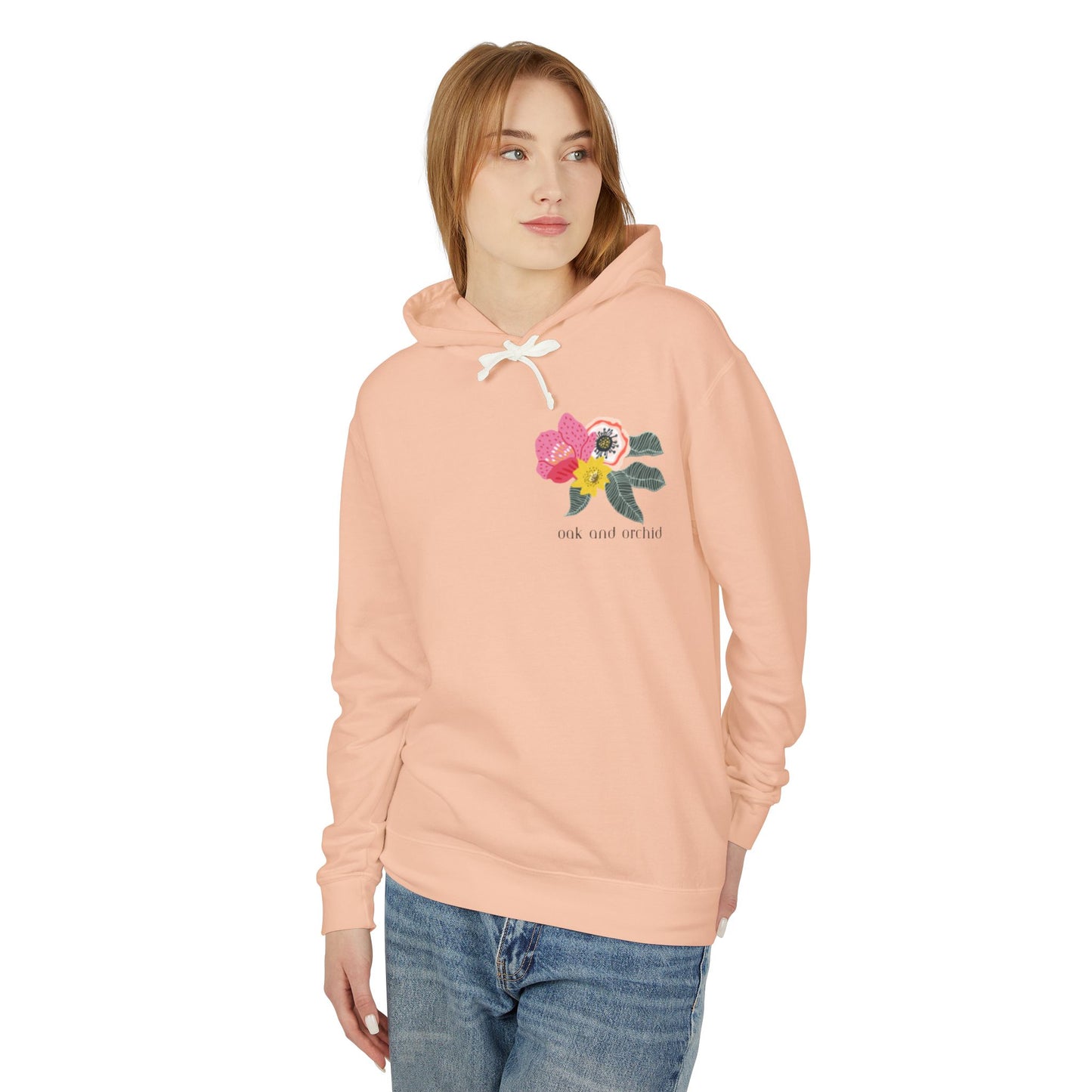 Sugar Petals - Lightweight Hooded Sweatshirt