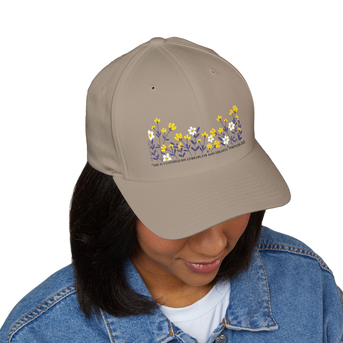 Meadow Musings - Embroidered Floral Hat