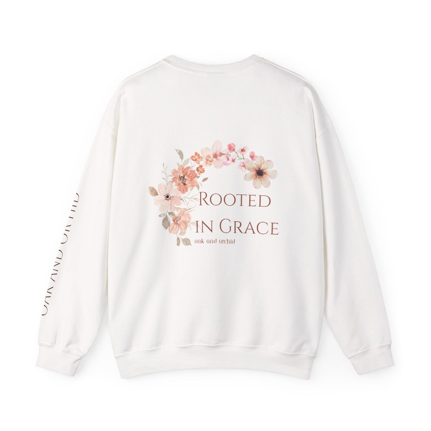 Meadow Musings - Floral Crewneck Sweatshirt - Rooted in Grace