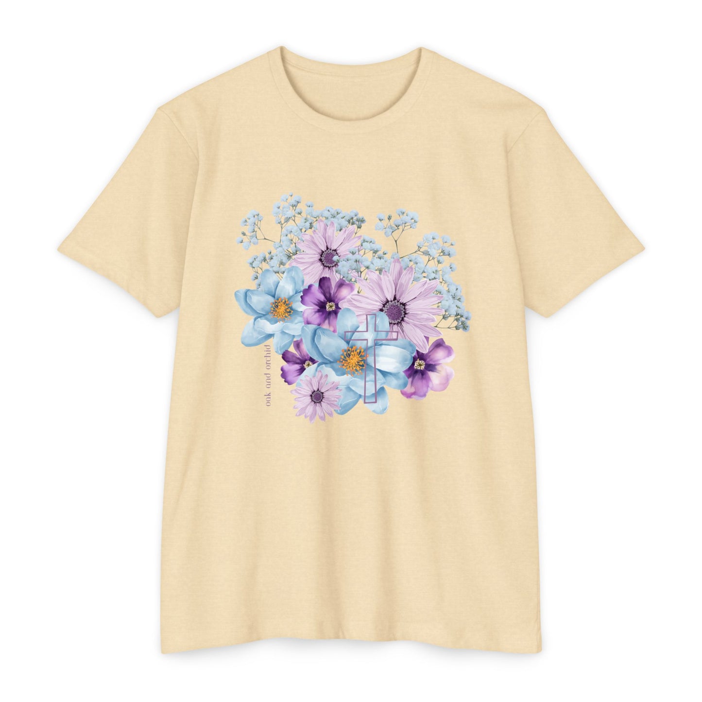 Fields of Mercy - Floral Christian Comfort T-Shirt