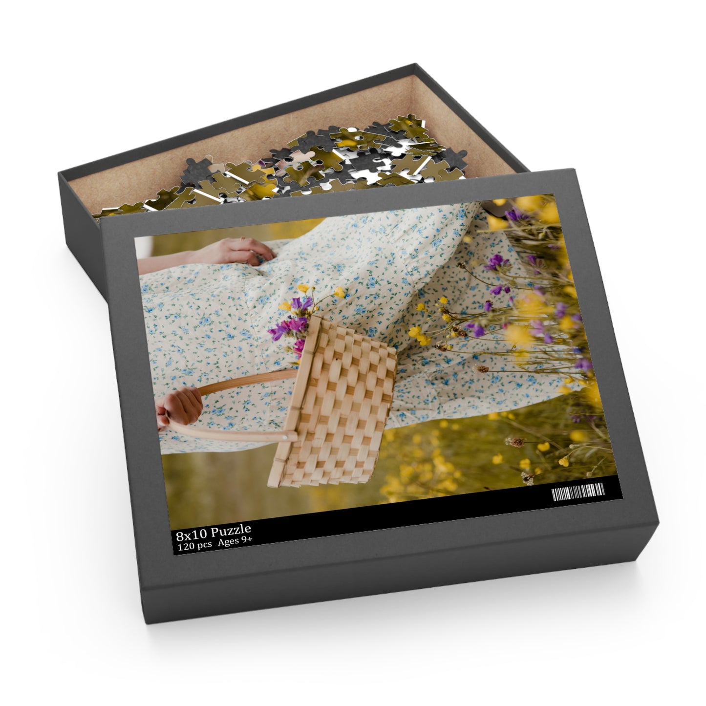 Charming Floral Basket Puzzle – 252-Piece Jigsaw
